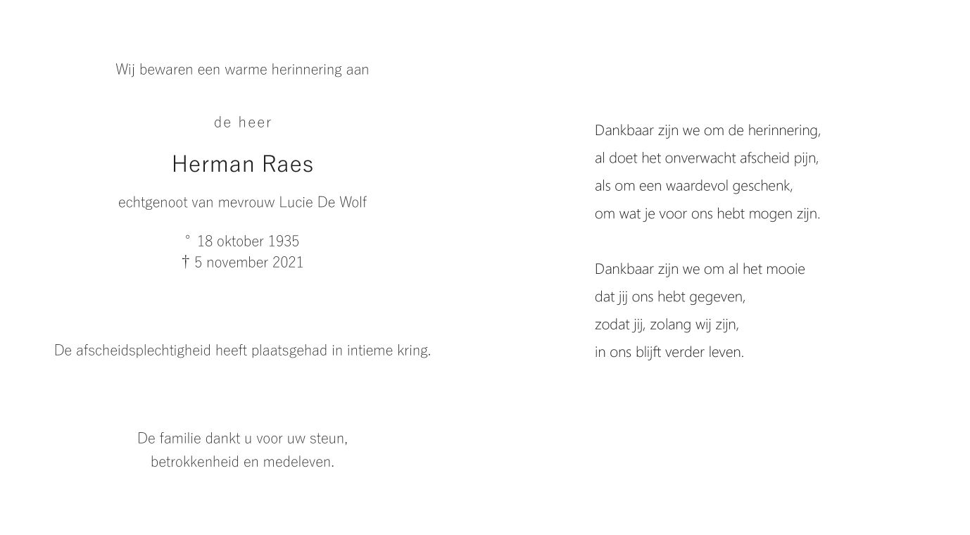 Raes Herman