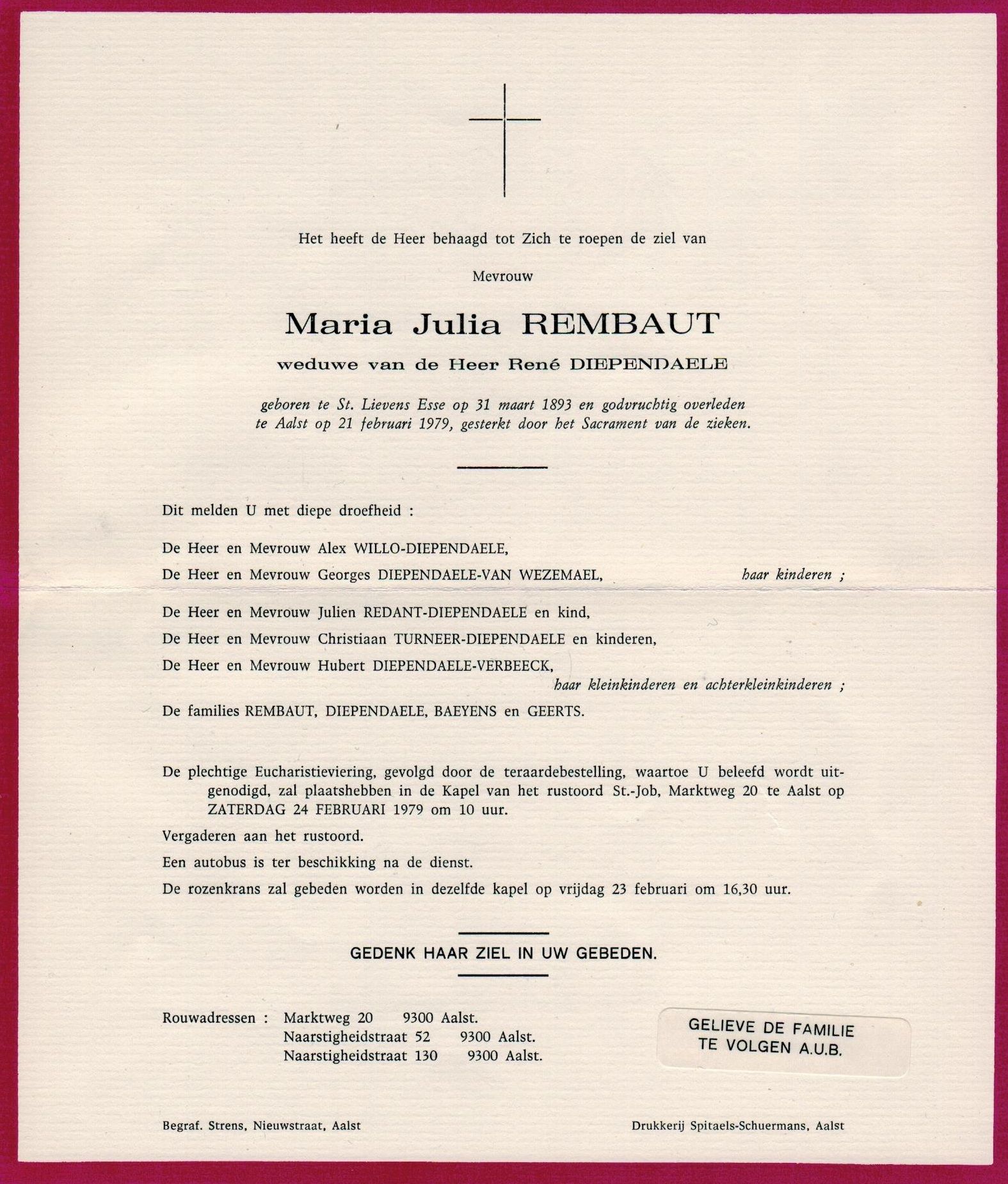 Rembaut Maria Julia