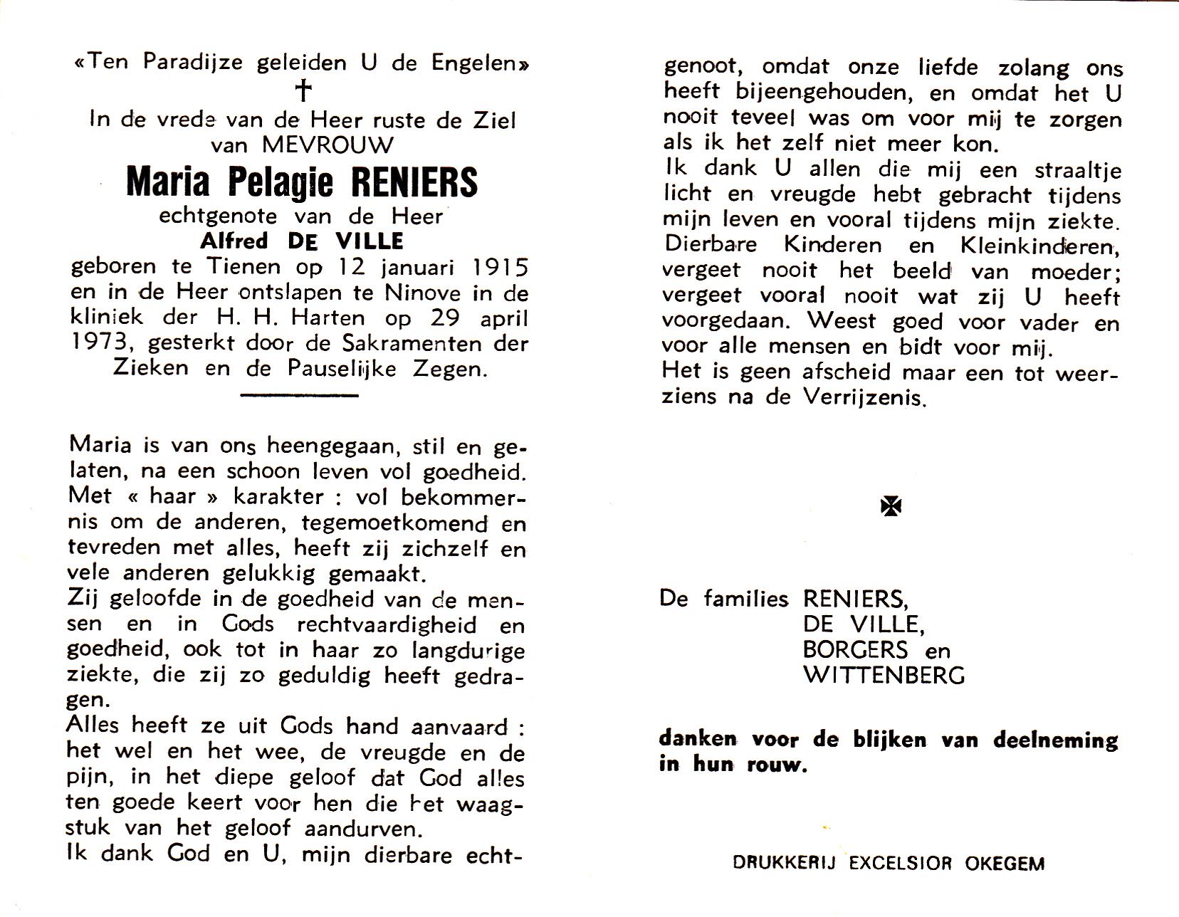 Reniers Maria Pelagie