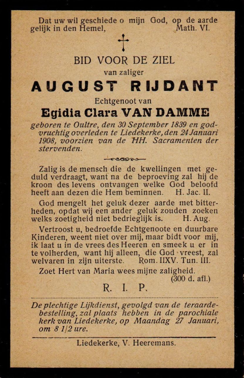 Rijdant August