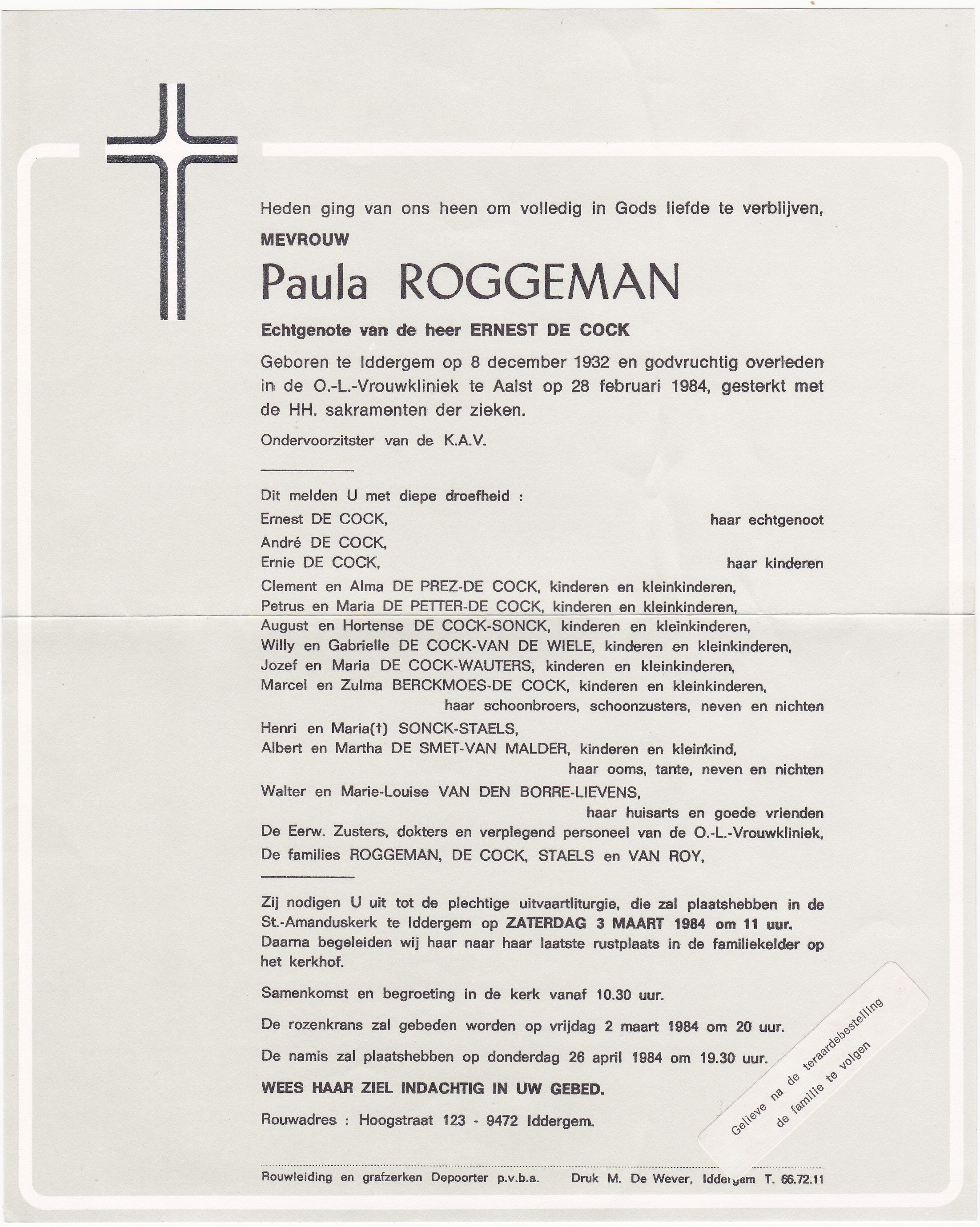 Roggeman Paula  