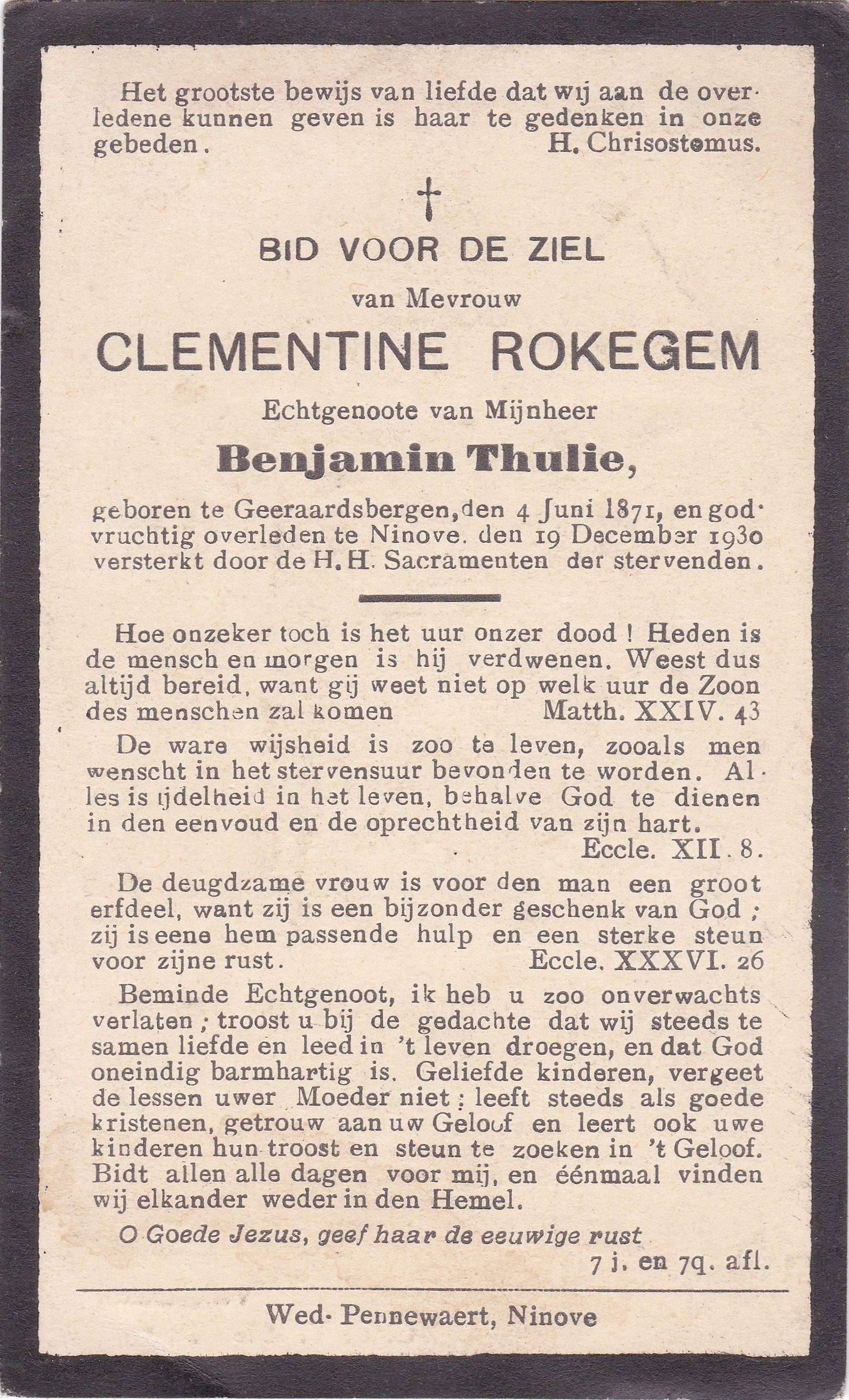 Rokegem Clementine