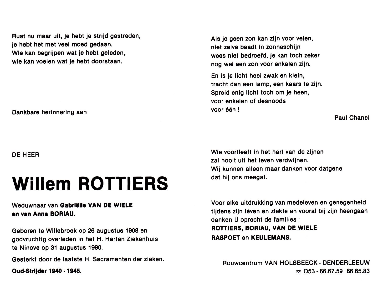 Rottiers Willem