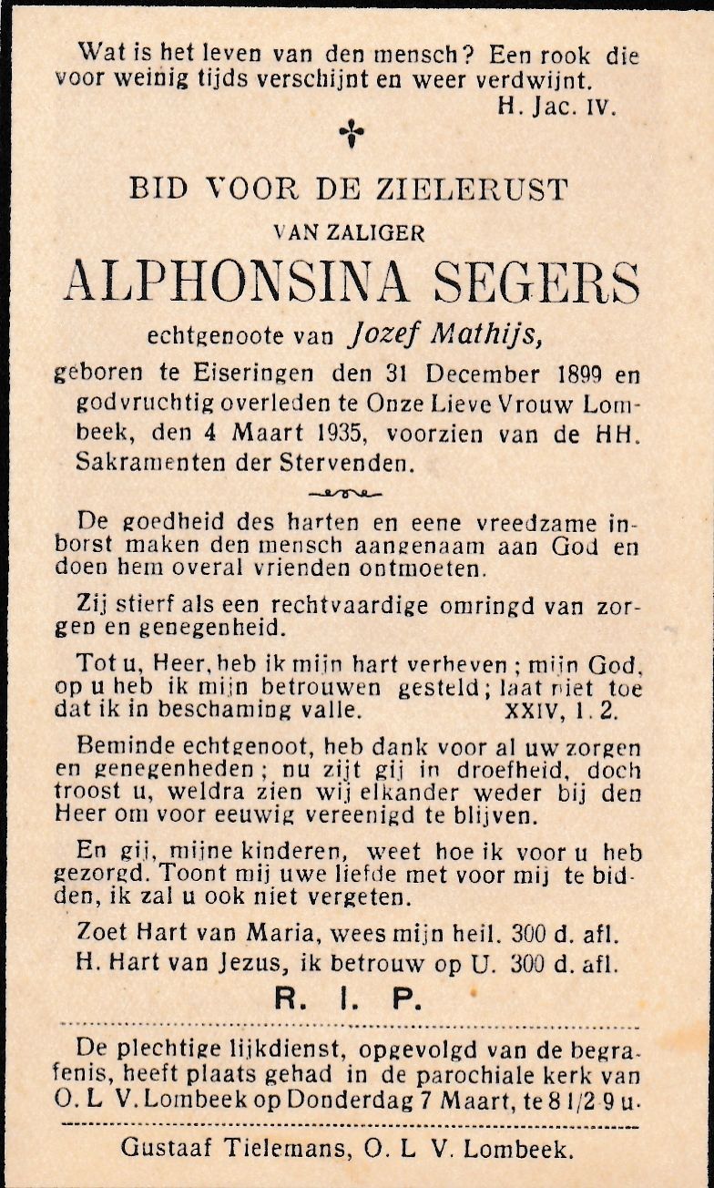 Segers Alphonsina