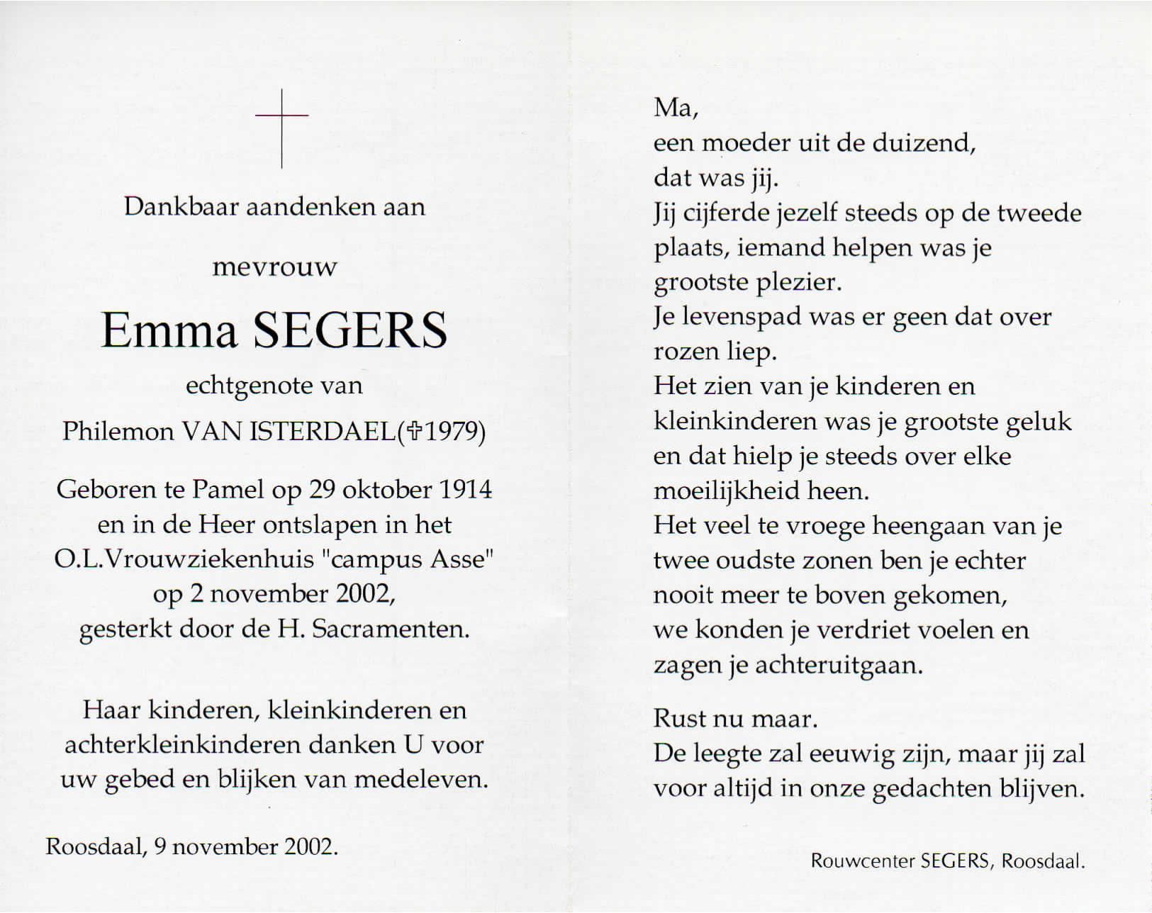 Segers Emma