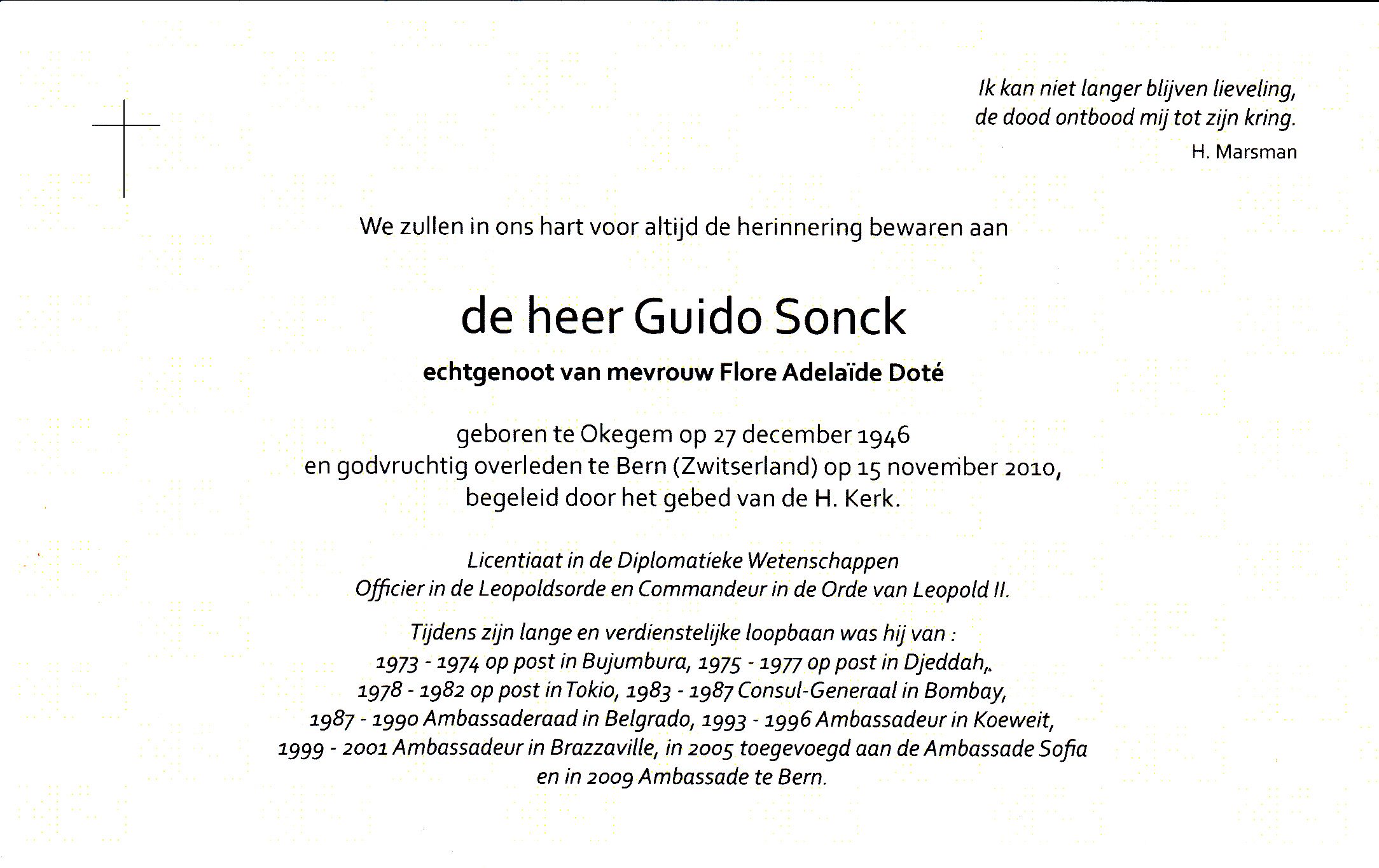 Sonck Guido      