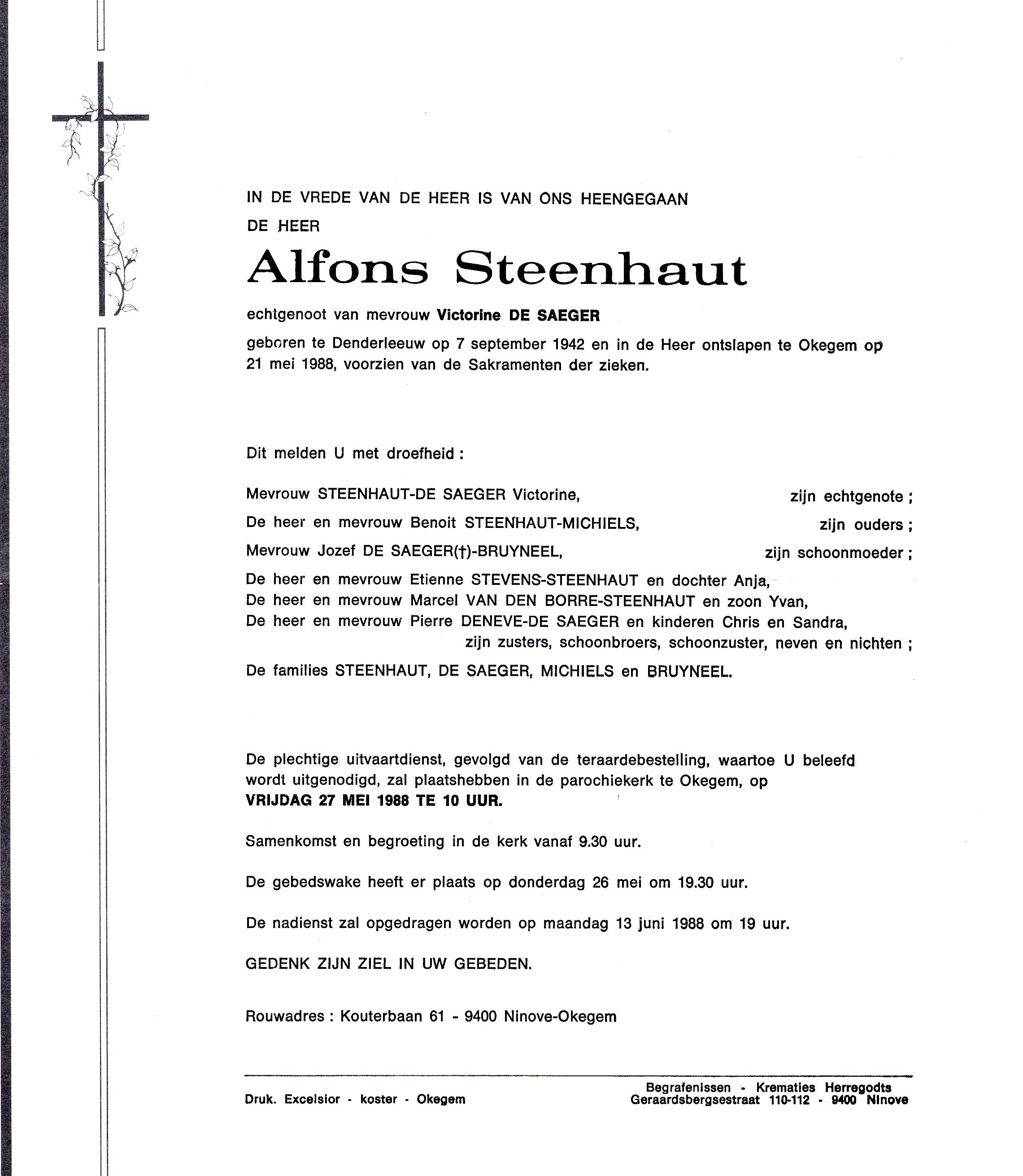 Steenhaut Alfons 