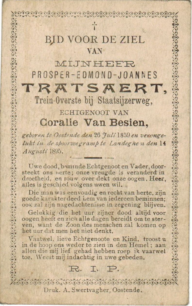 Tratsaert Prosper Edmond Joannes