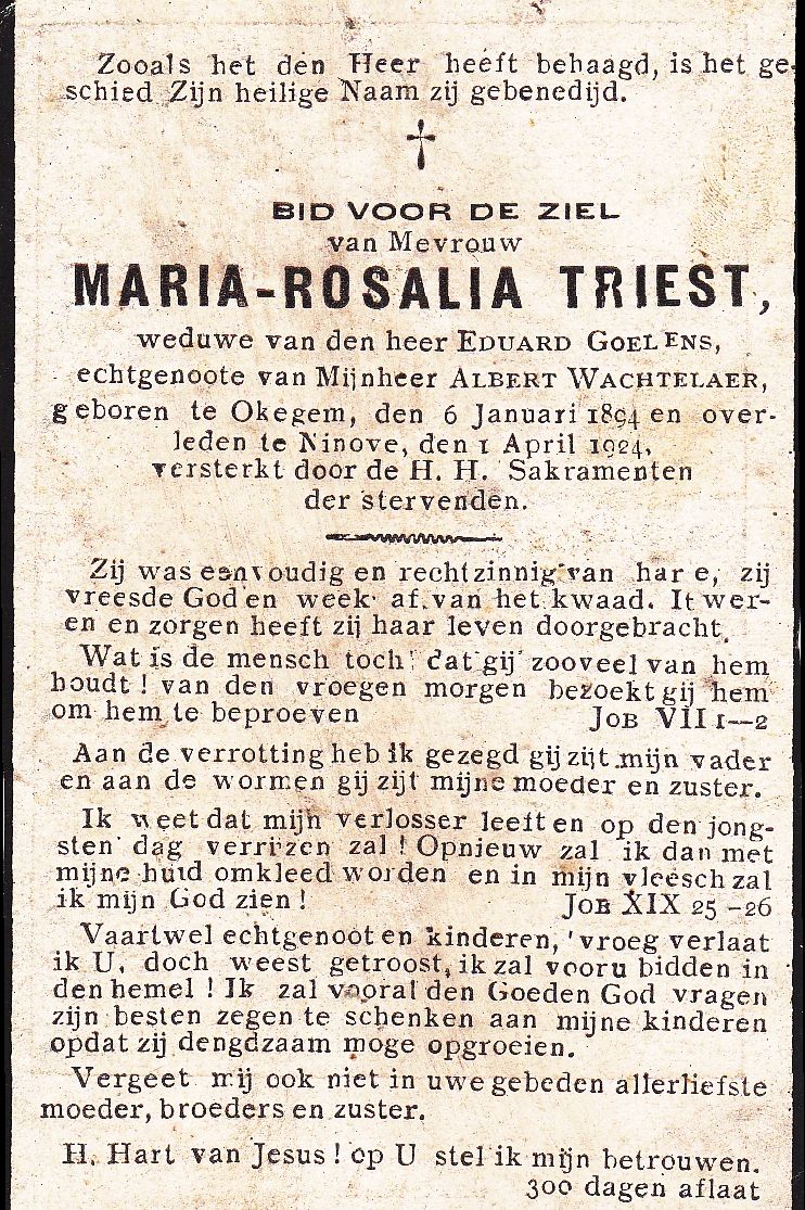 Triest Maria Rosalia