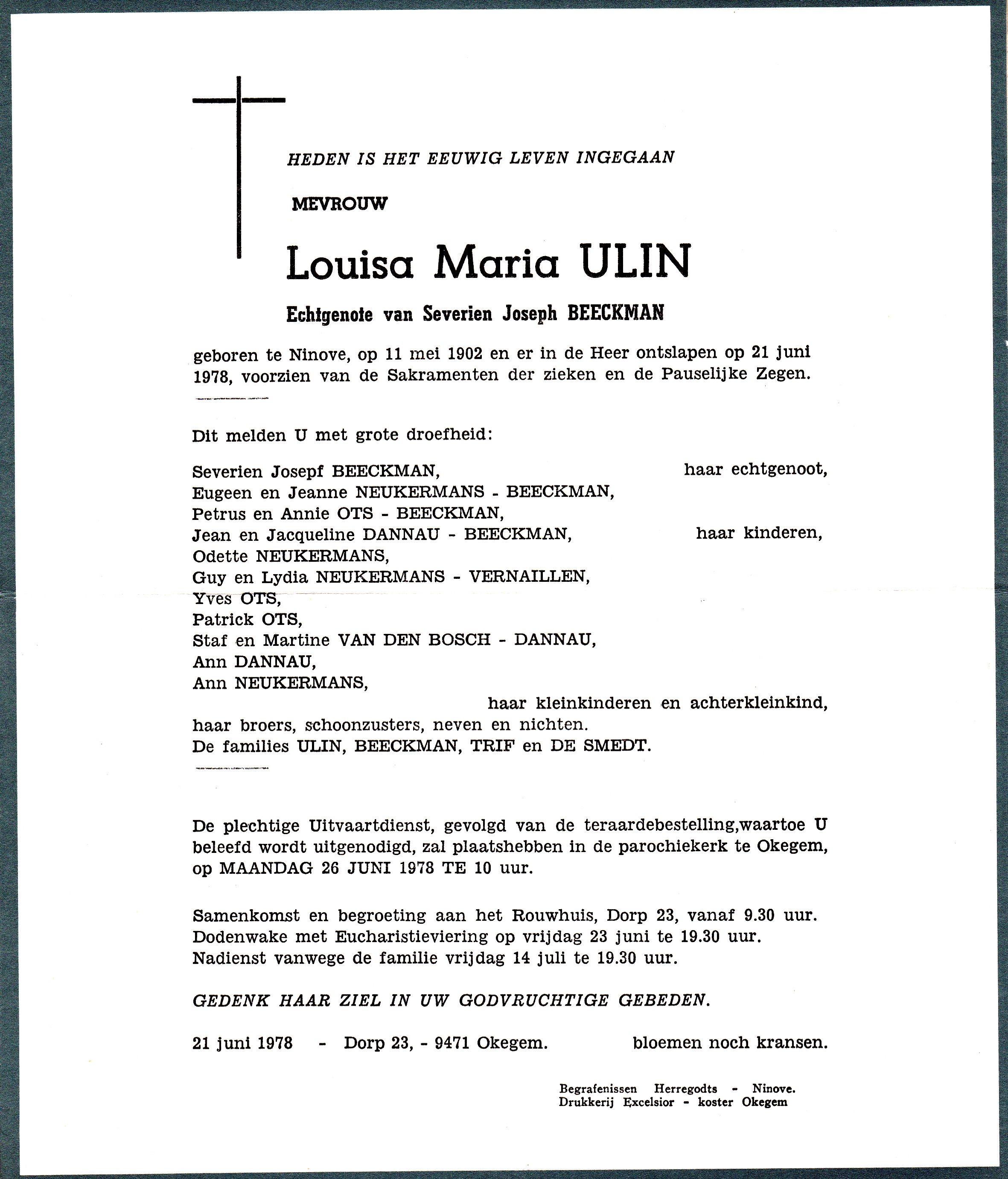 Ulin Louisa Maria 