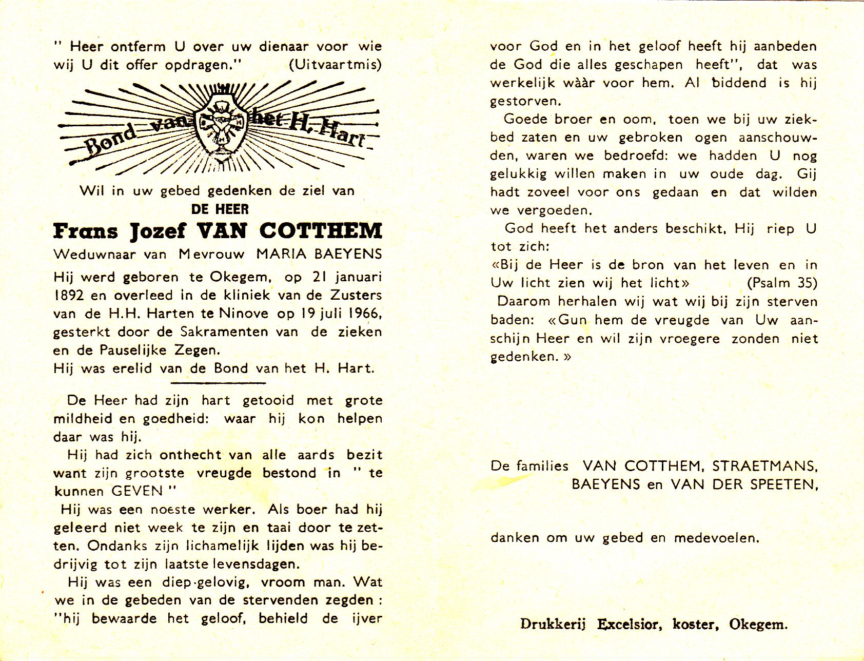 Van Cotthem Frans Jozef