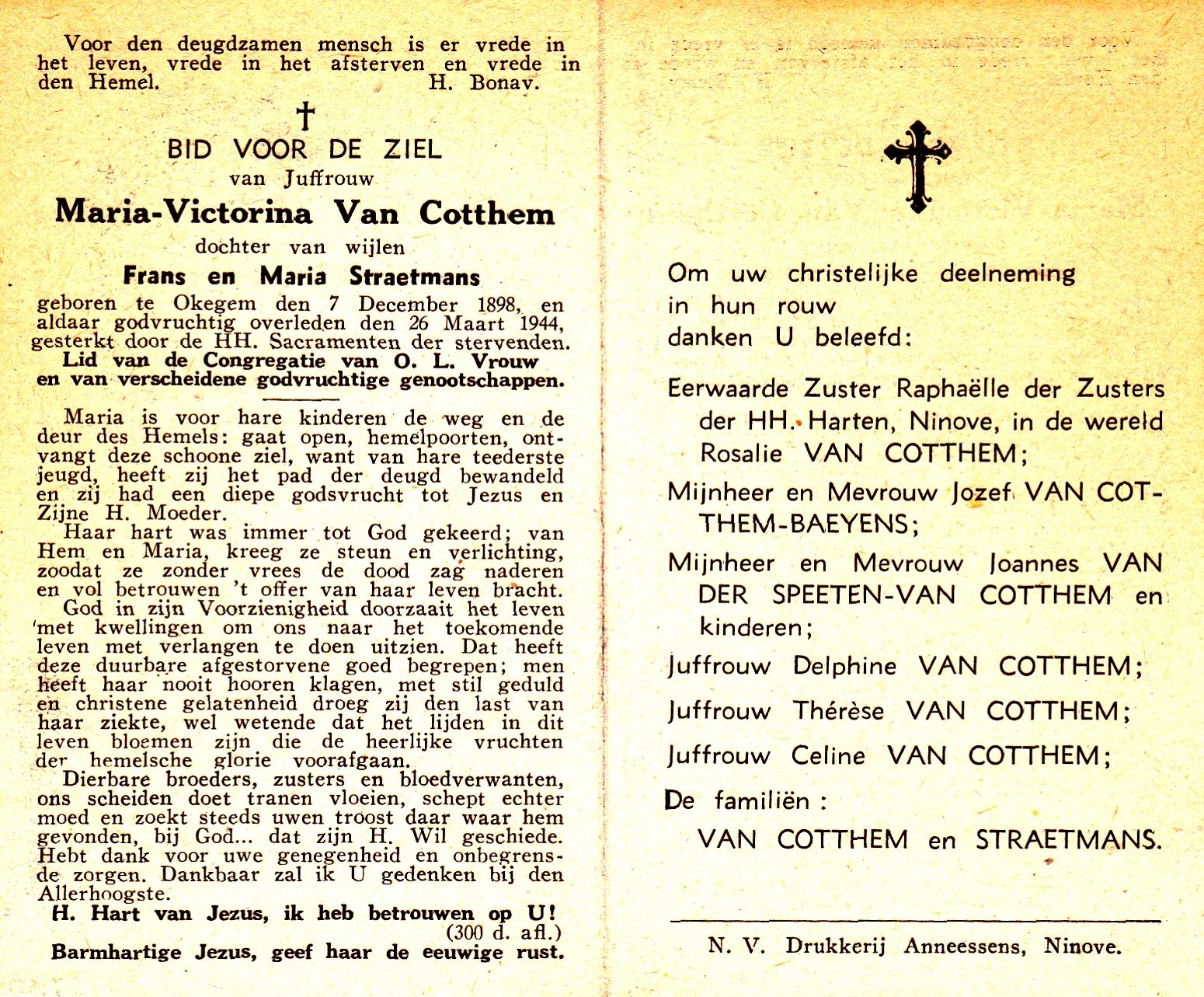 Van Cotthem Maria Victorina