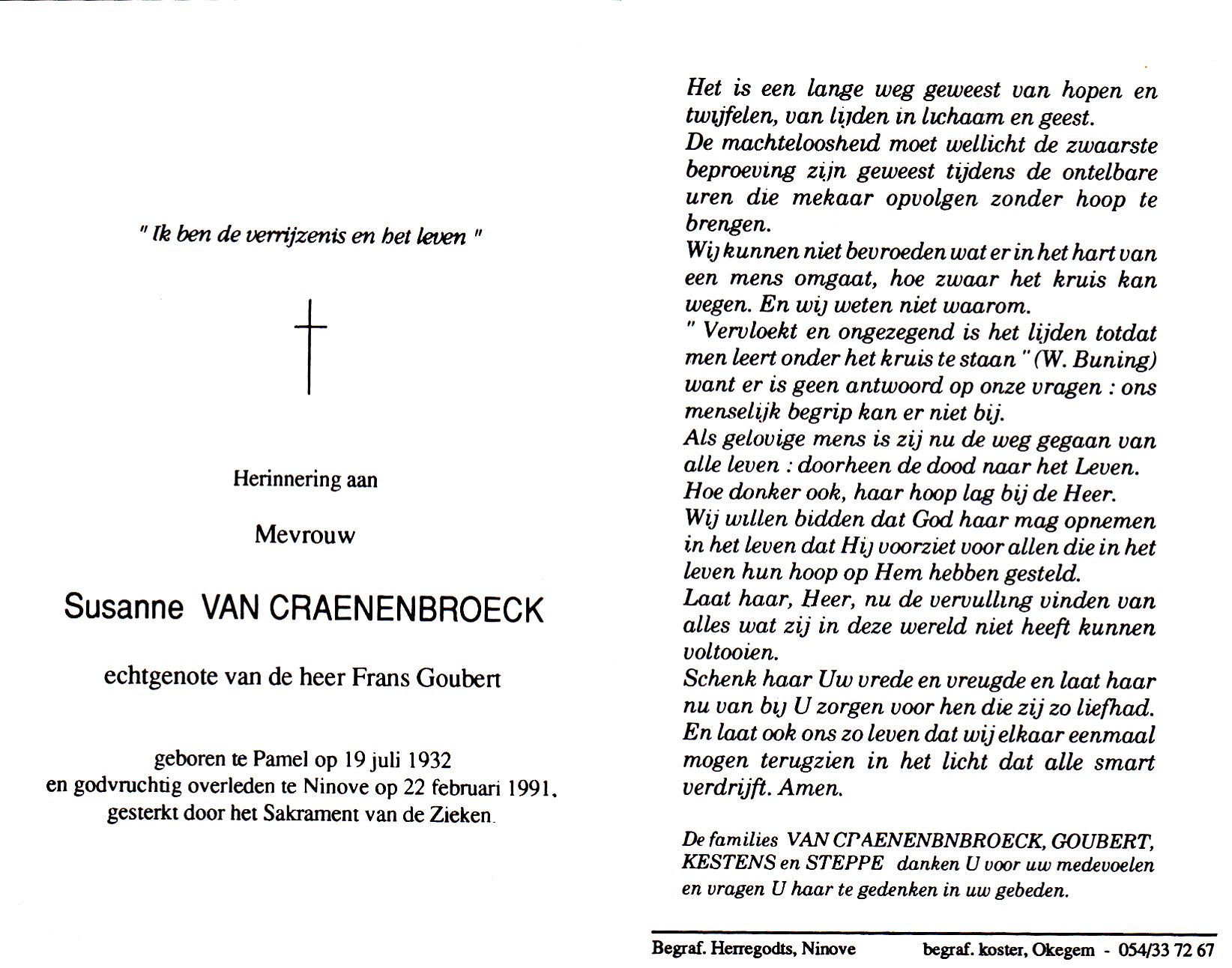 Van Craenenbroeck Susanne