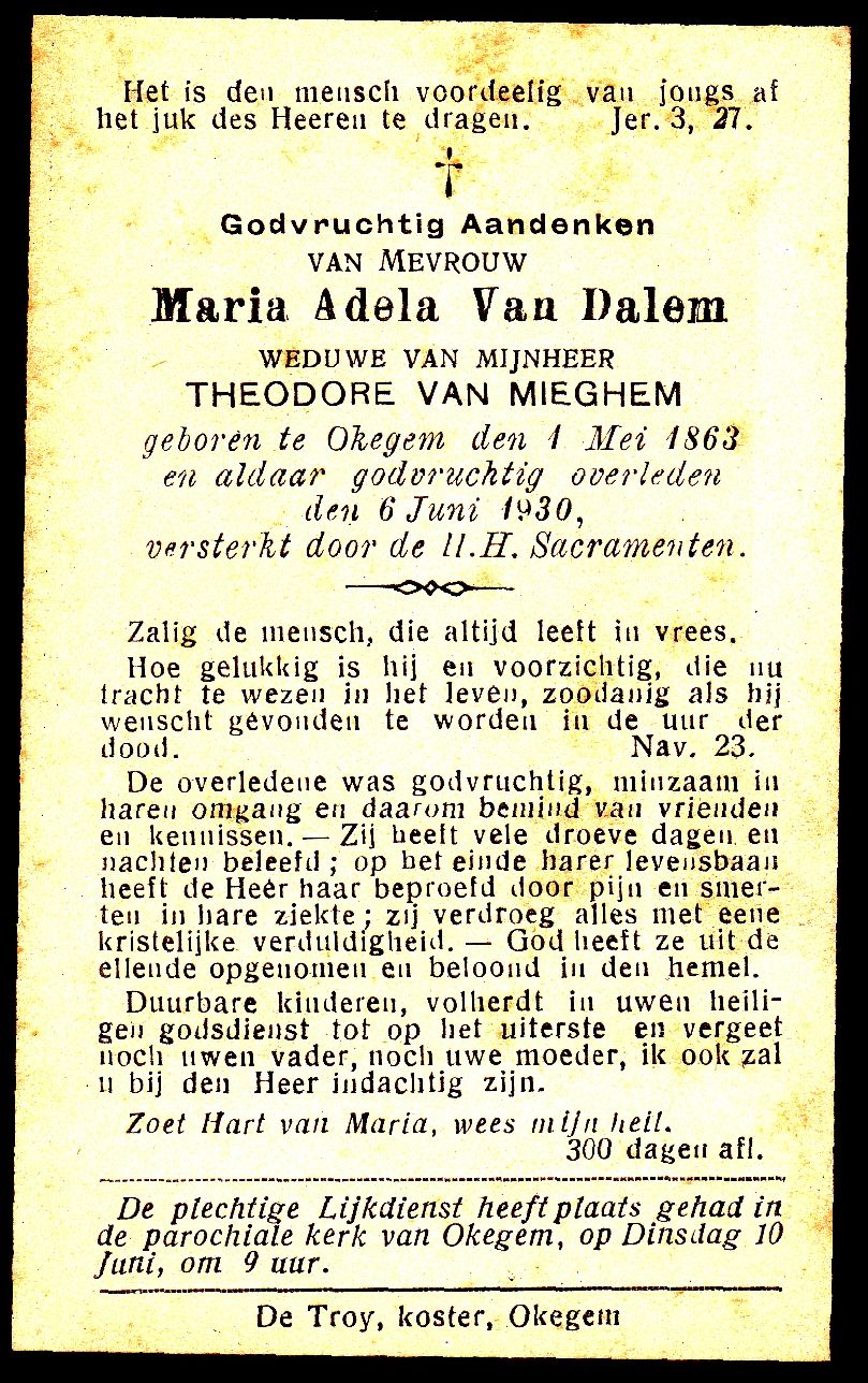 Van Dalem Maria Adela