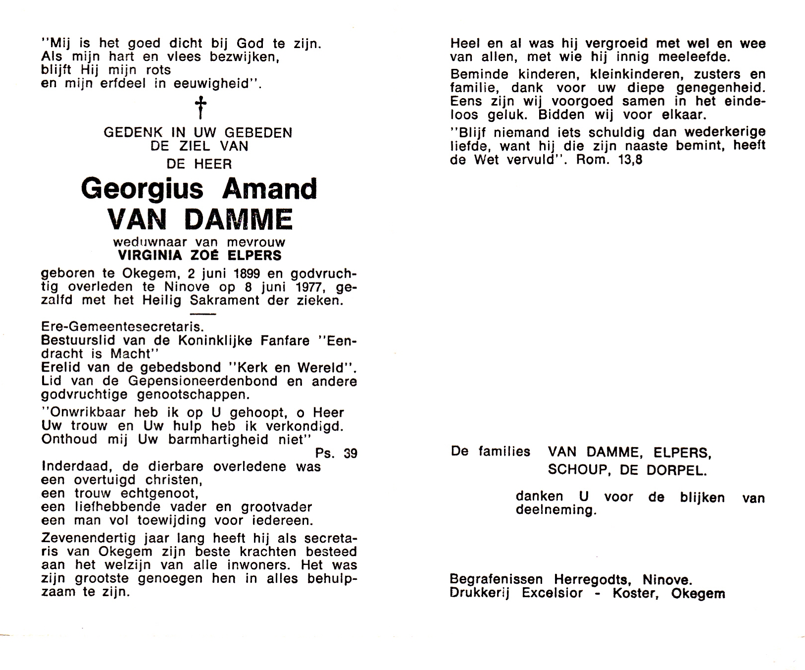Van Damme Georgius Amand