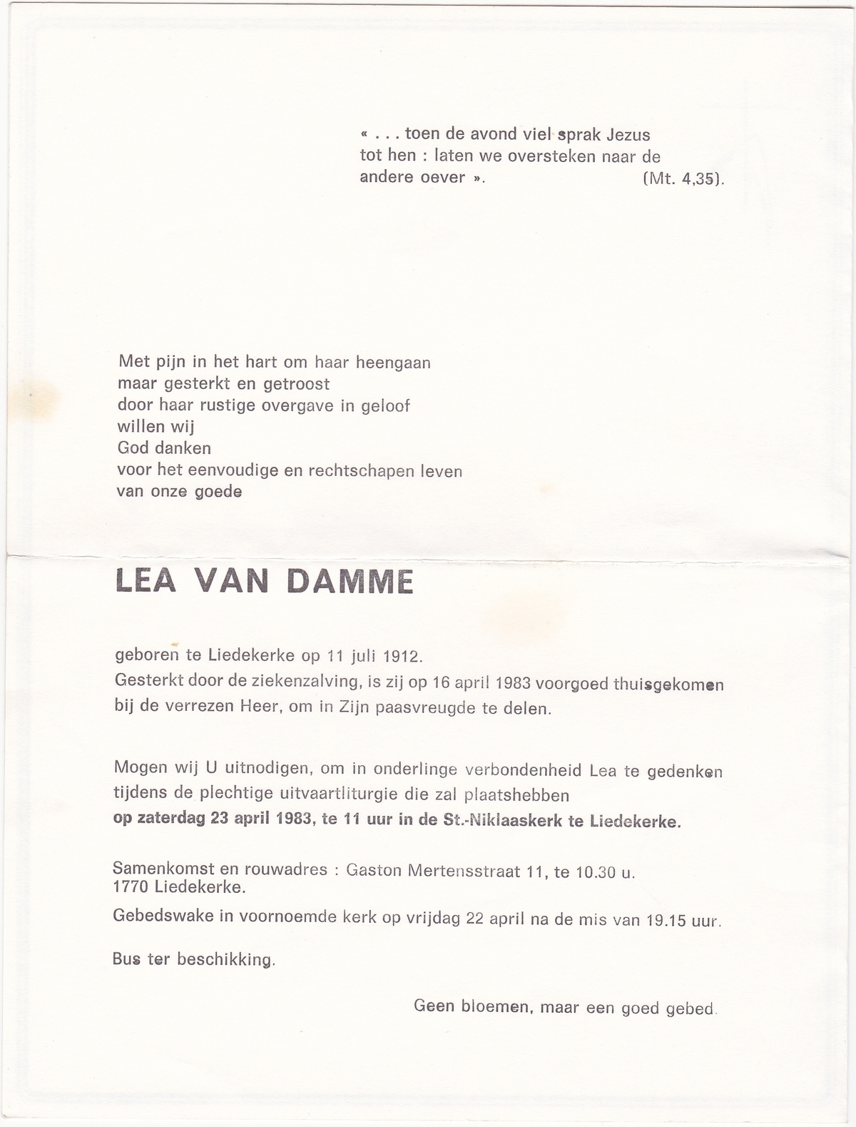 Van Damme Lea   