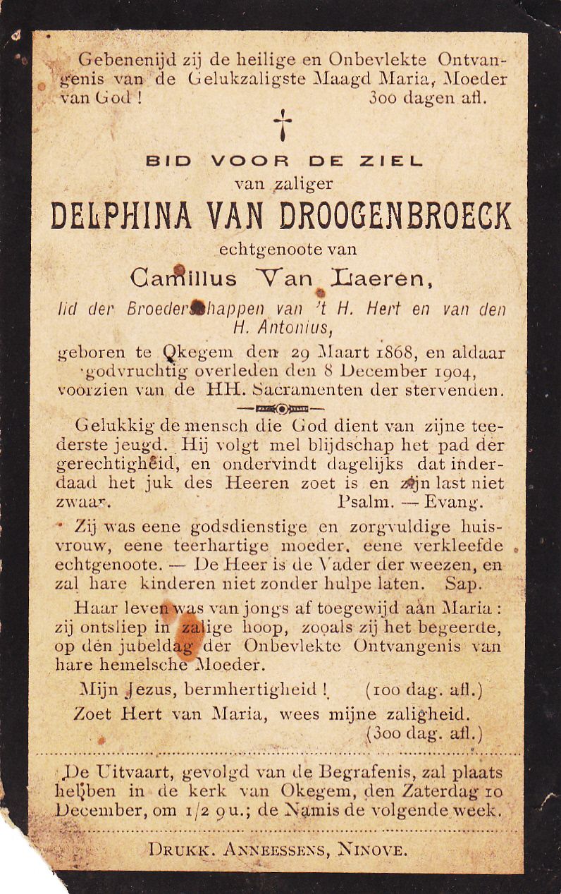 Van Droogenbroeck Delphina