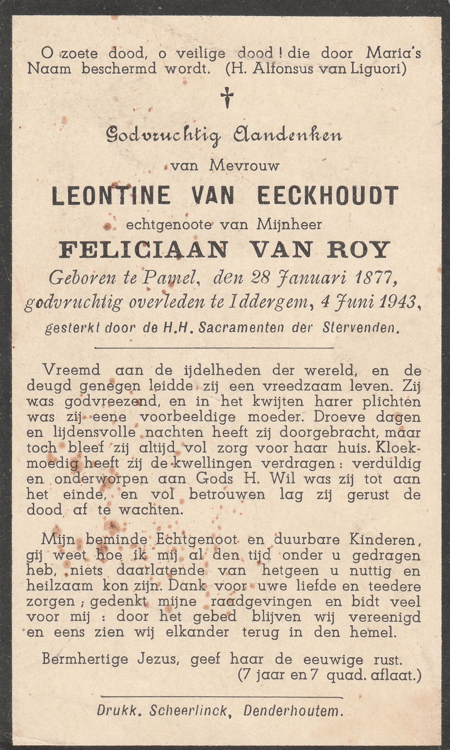 Van Eeckhoudt Leontine