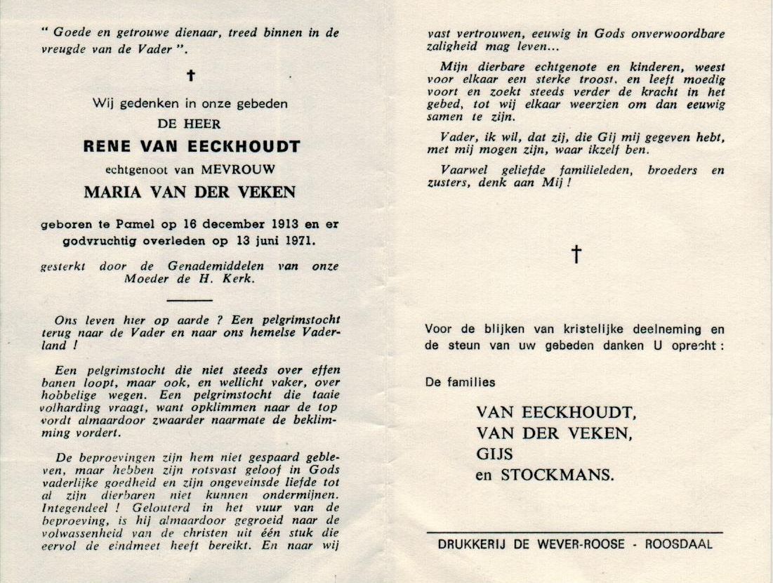 Van Eeckhoudt René