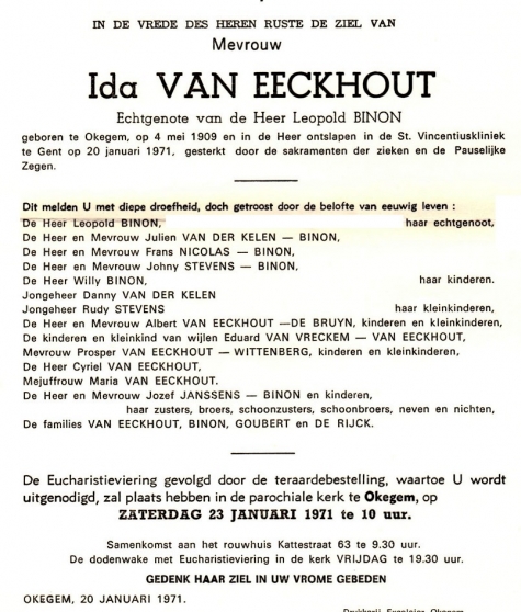 Van Eeckhout Ida   