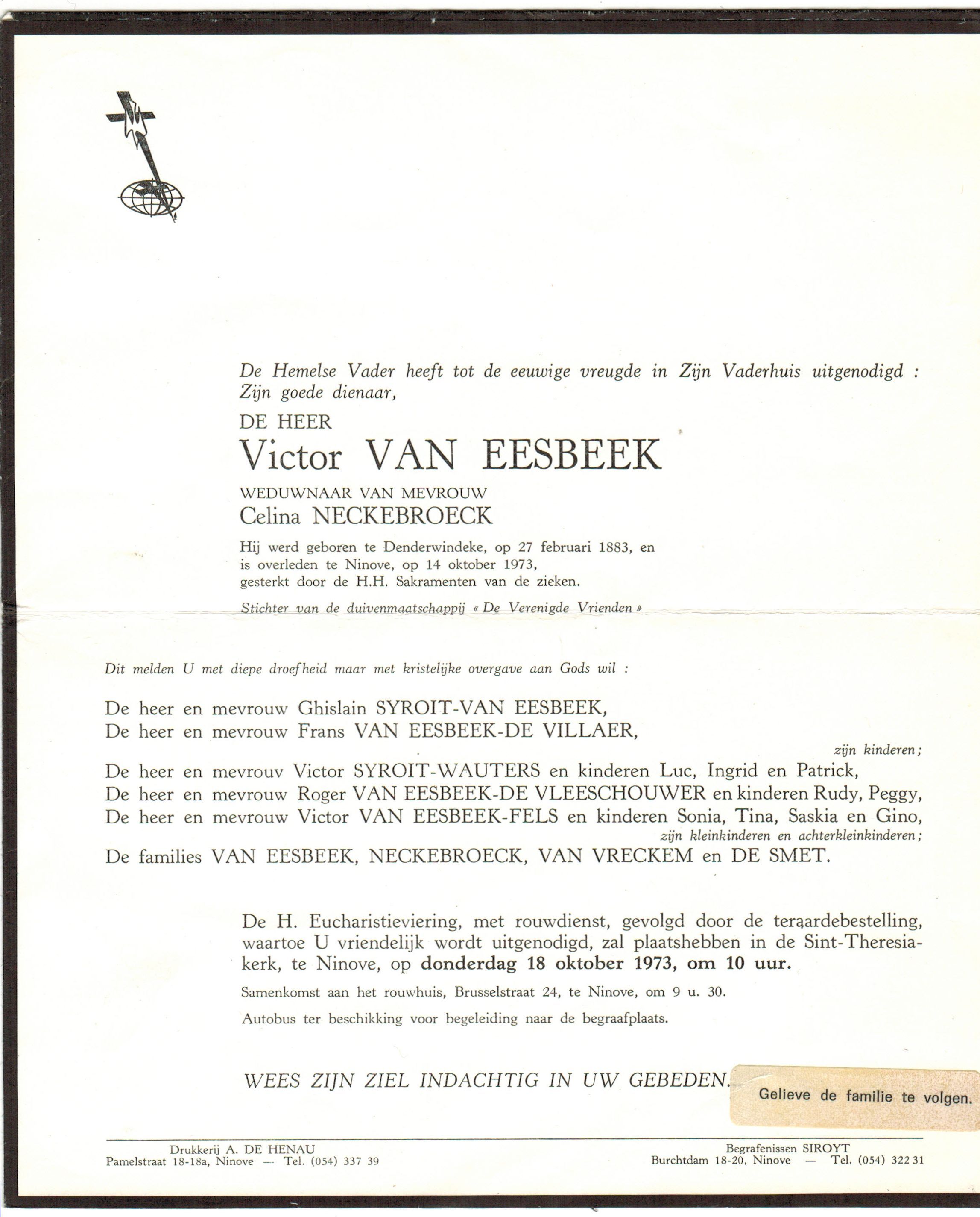 Van Eesbeek Victor 