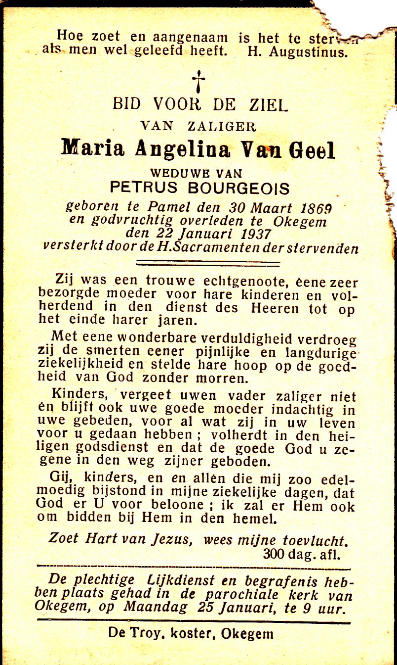 Van Geel Maria Angelina