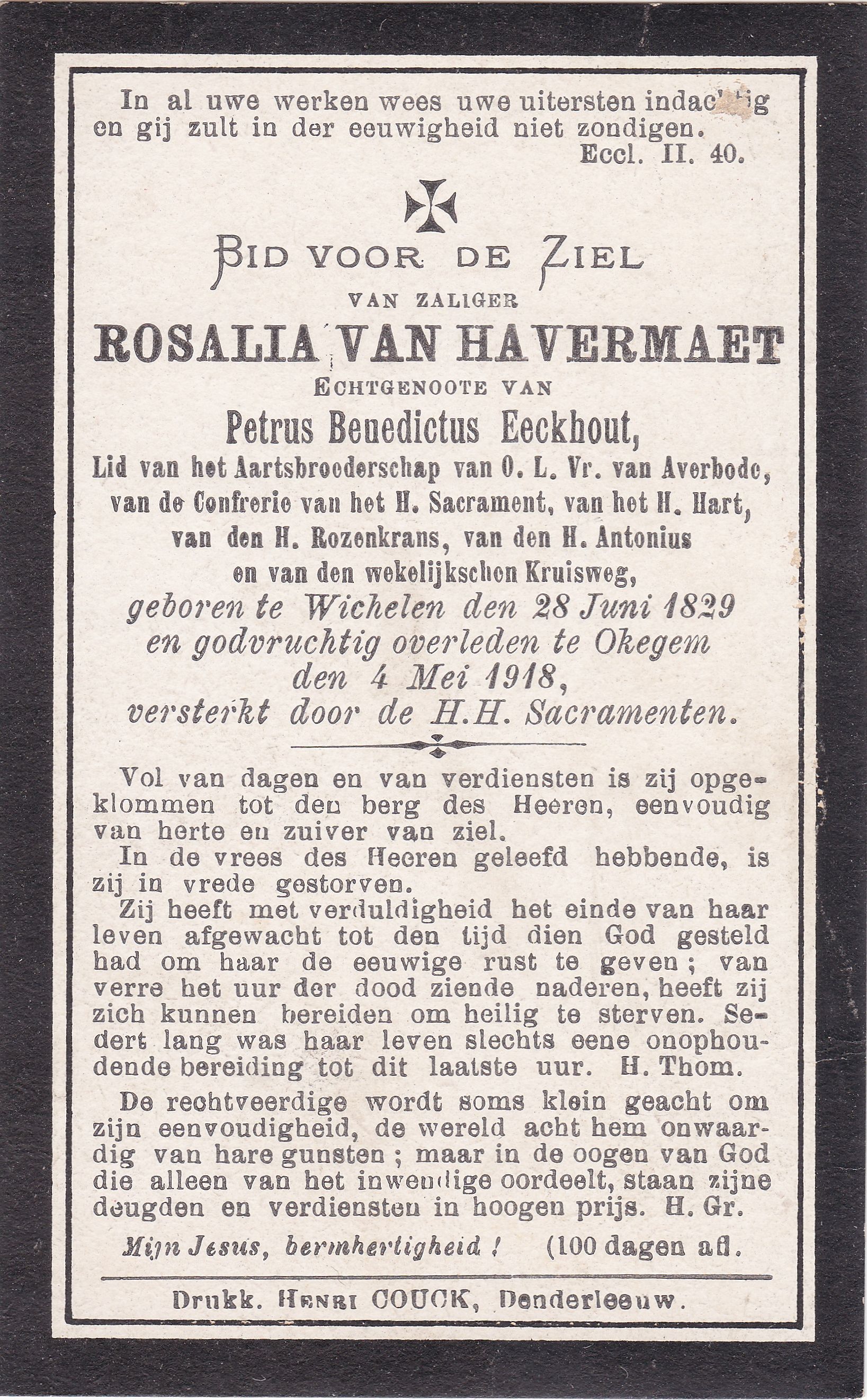 Van Havermaet Rosalia