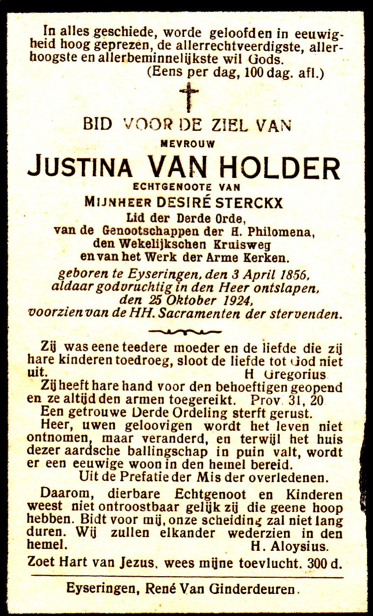 Van Holder Justina