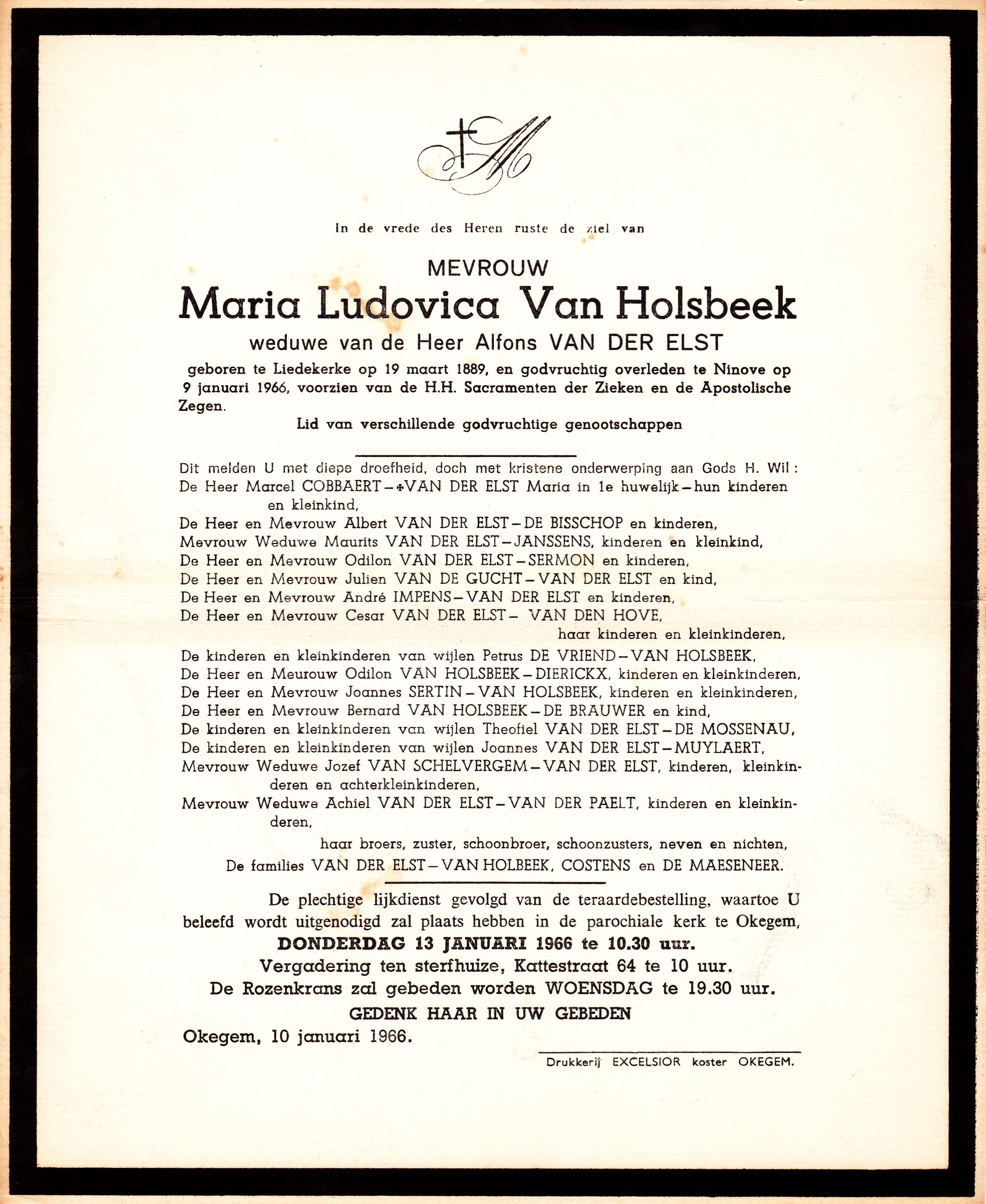 Van Holsbeek Maria Ludovica 