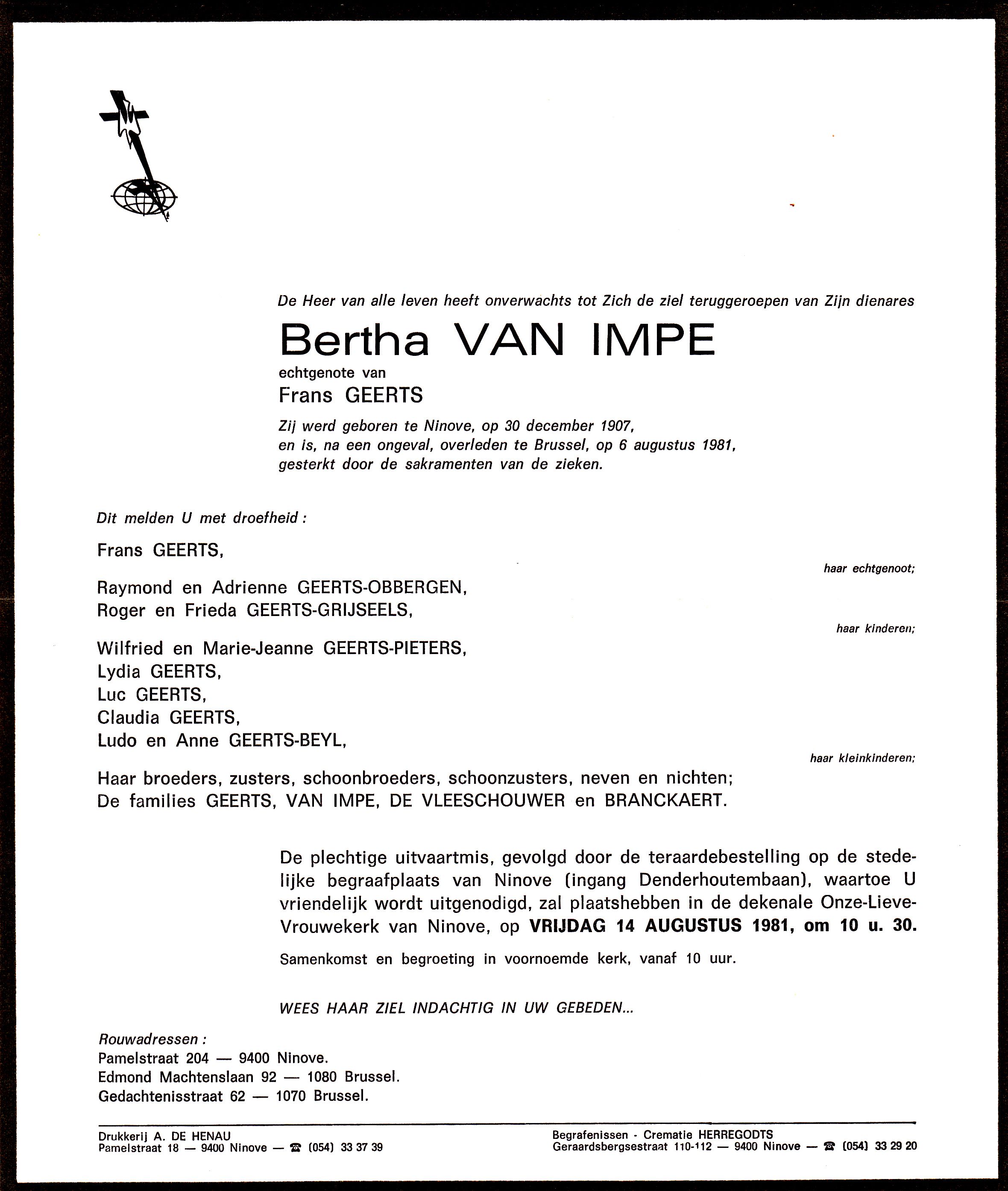 Van Impe Bertha  