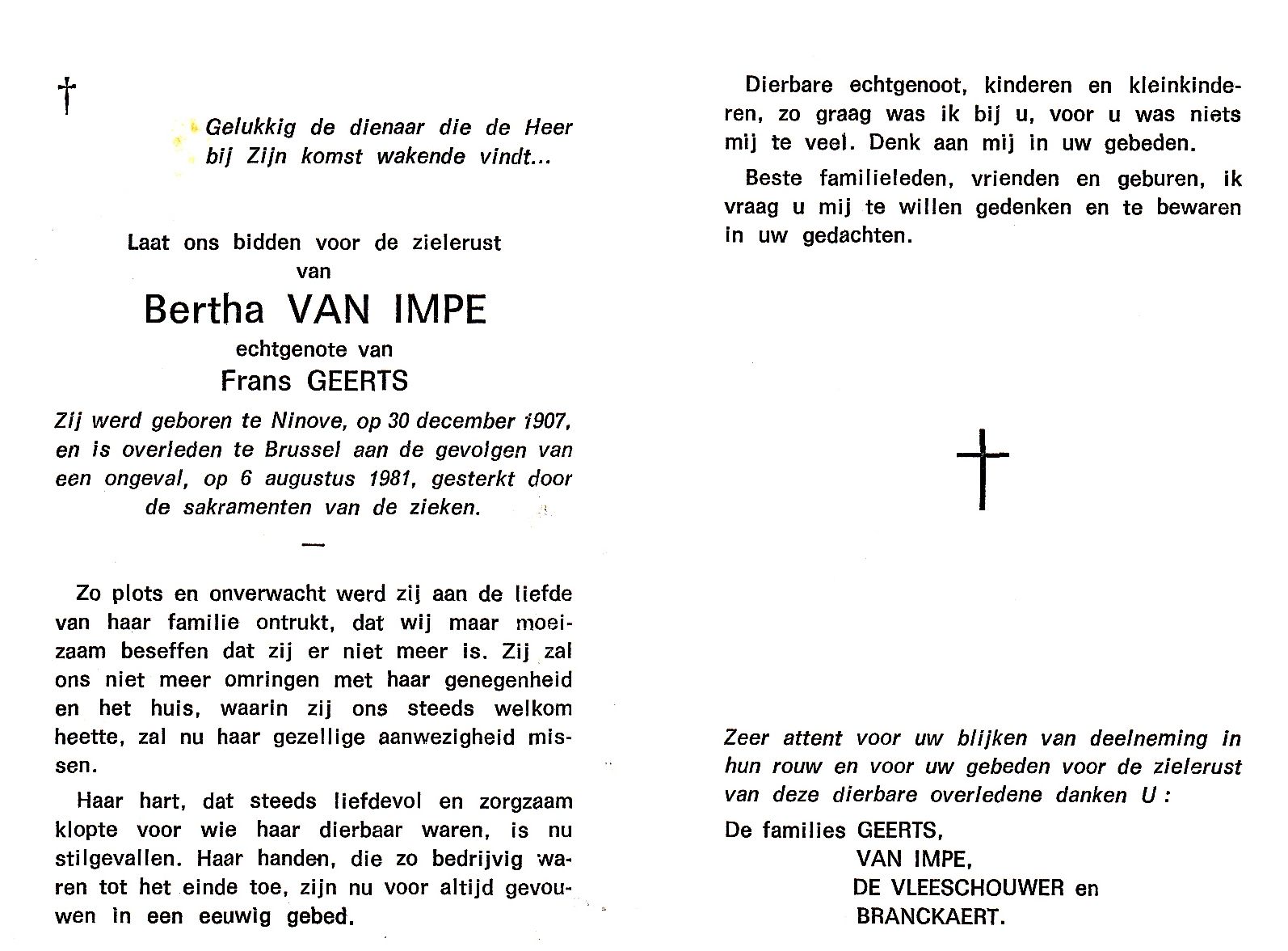 Van Impe Bertha