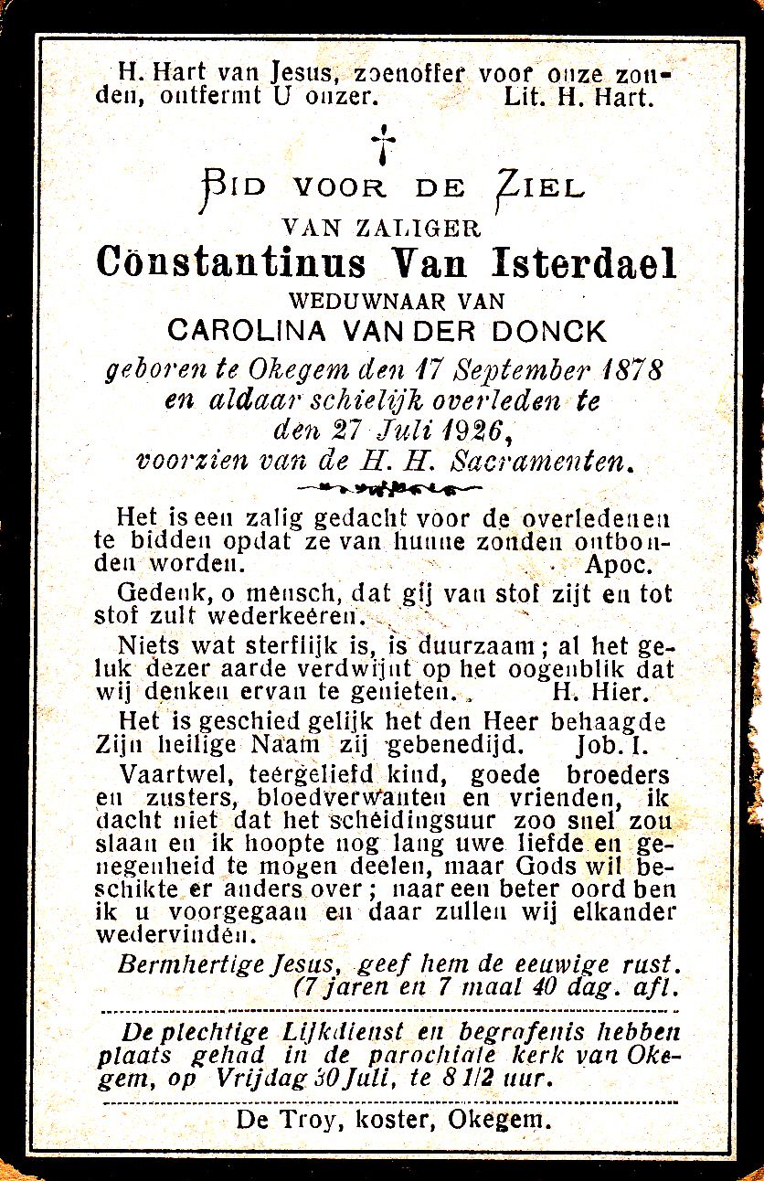 Van Isterdael Constantinus