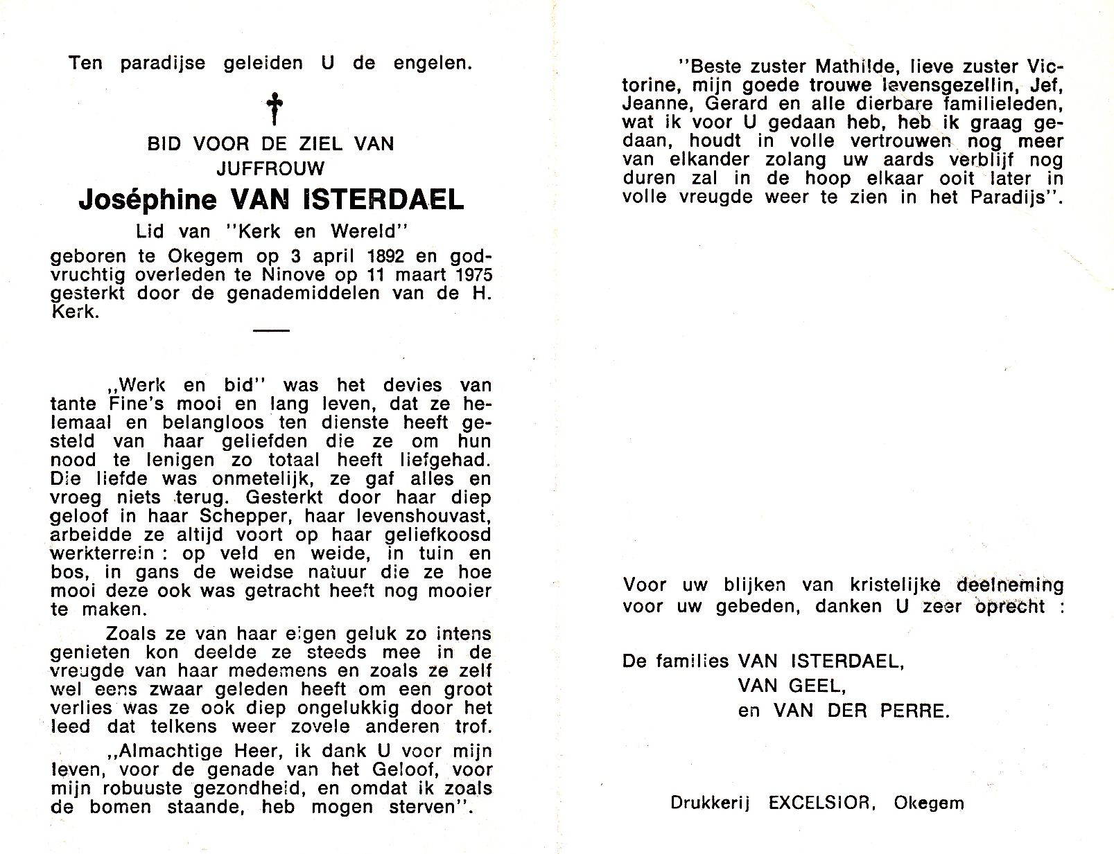 Van Isterdael Joséphine