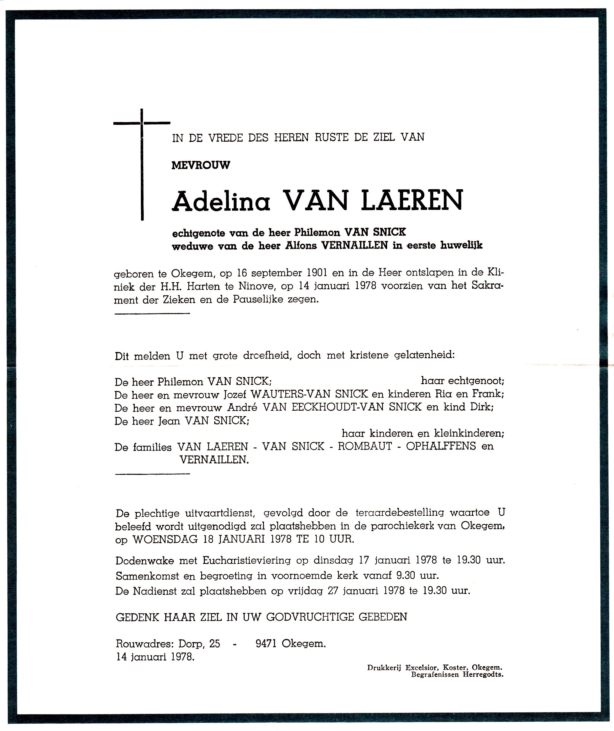 Van Laeren Adelina  