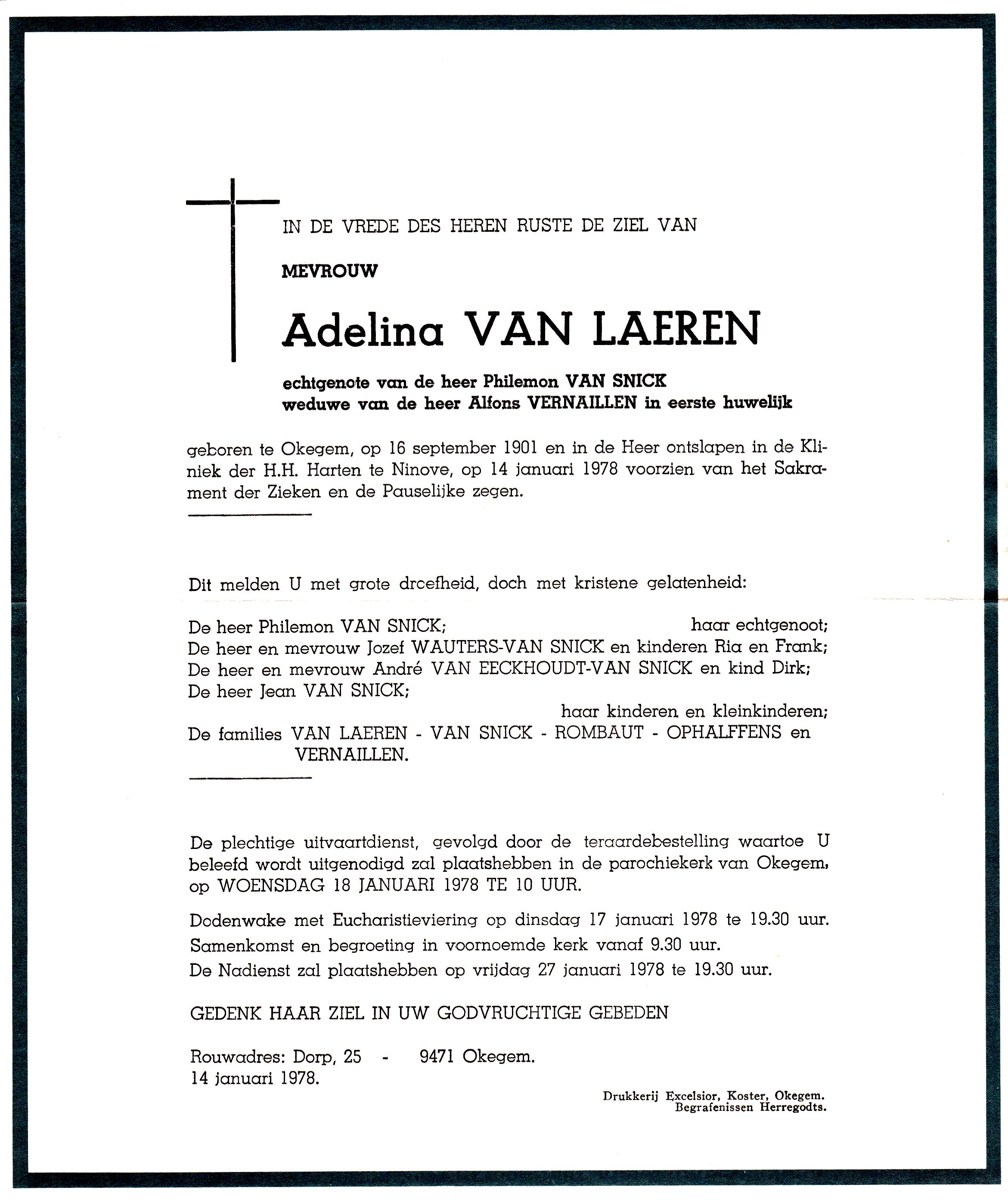 Van Laeren Adelina  