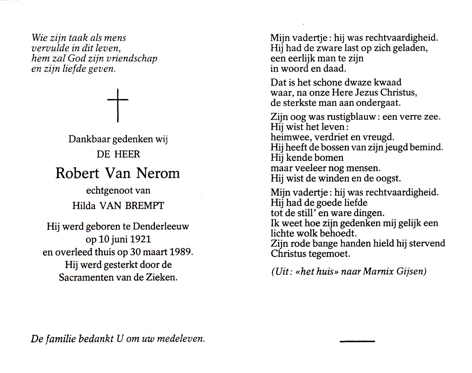 Van Nerom Robert