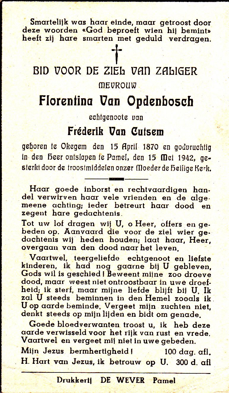 Van Opdenbosch Florentina