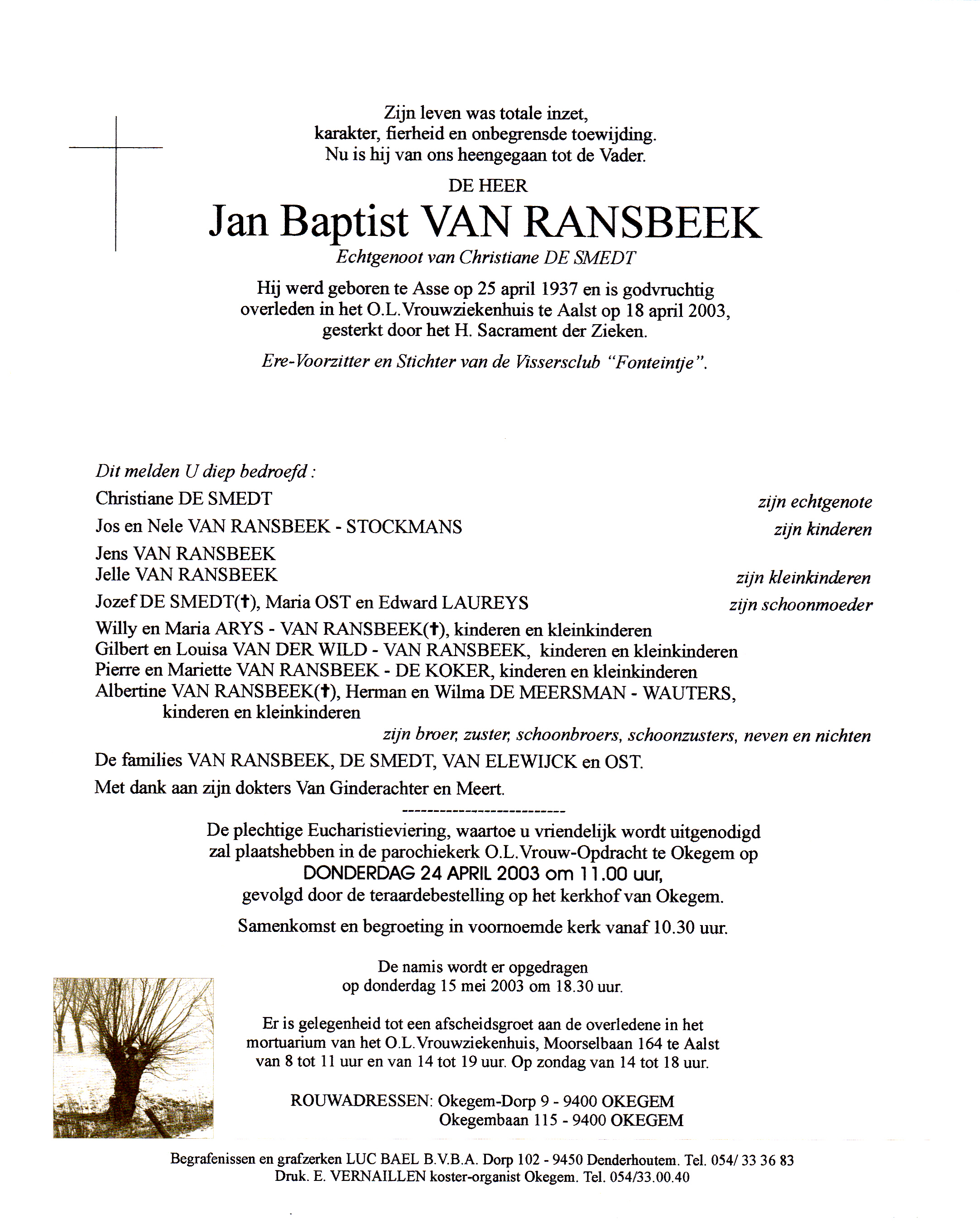 Van Ransbeek Jean Baptist  