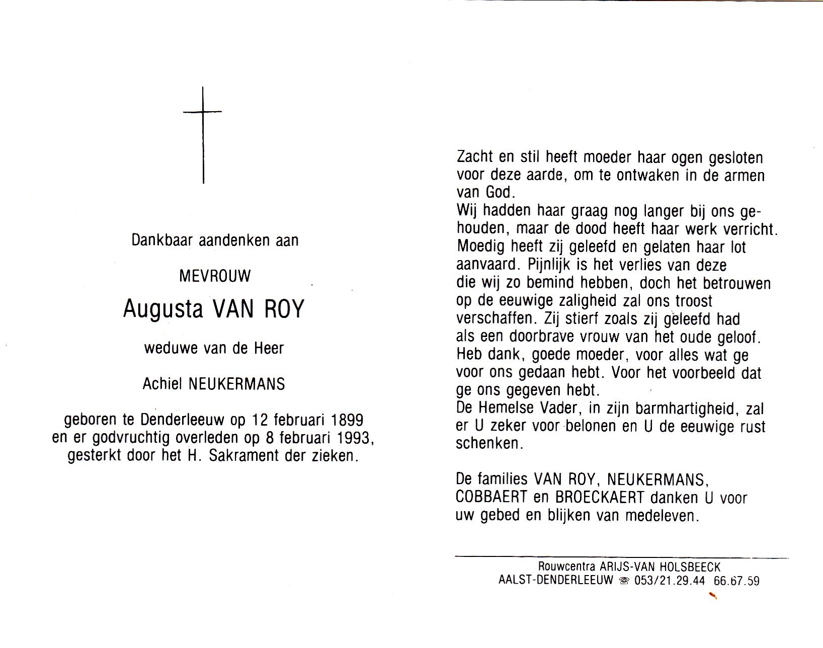 Van Roy Augusta