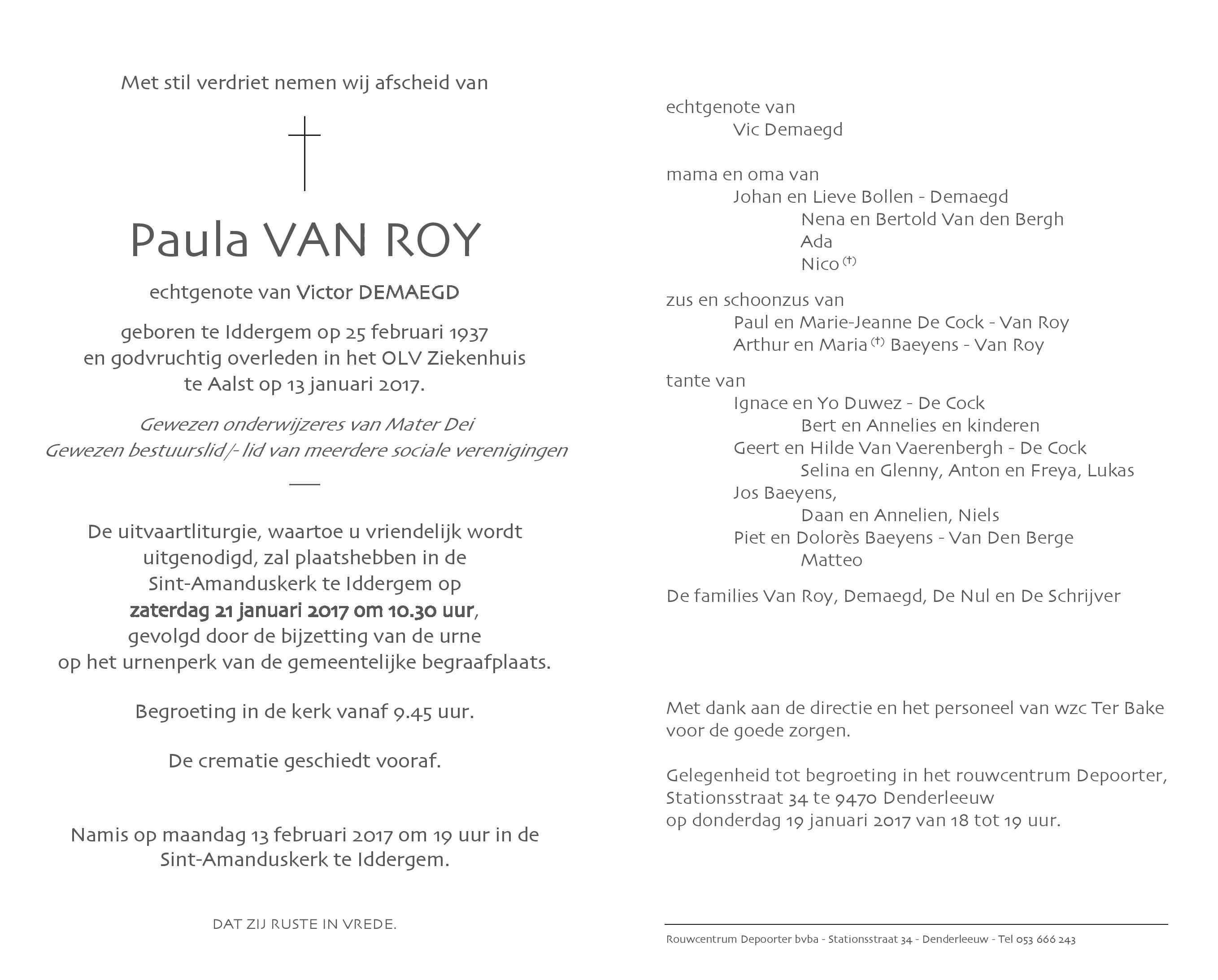 Van Roy Paula  