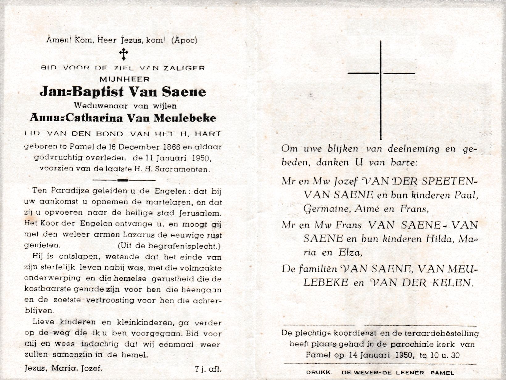 Van Saene Jan Baptist