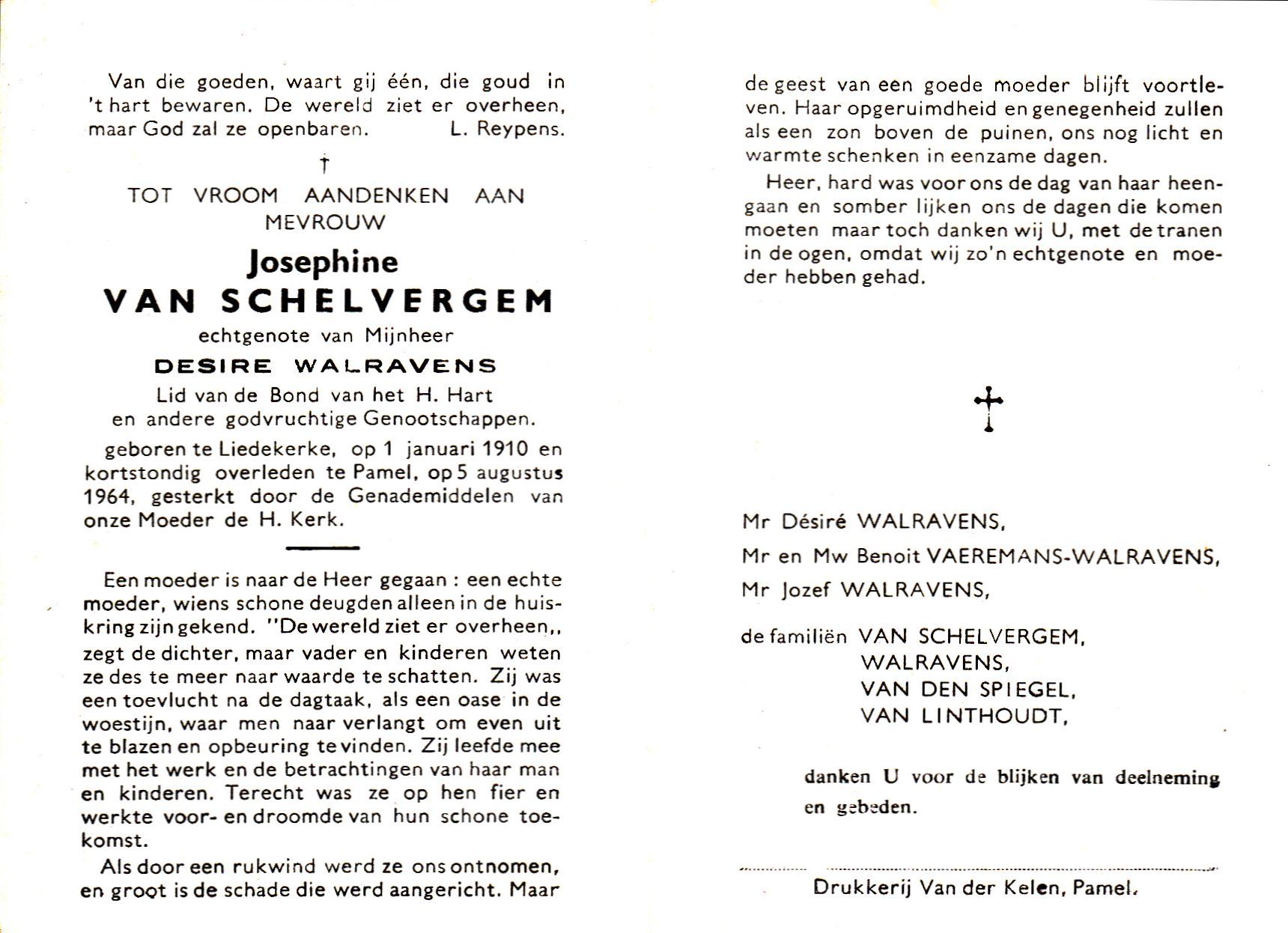 Van Schelvergem Josephine