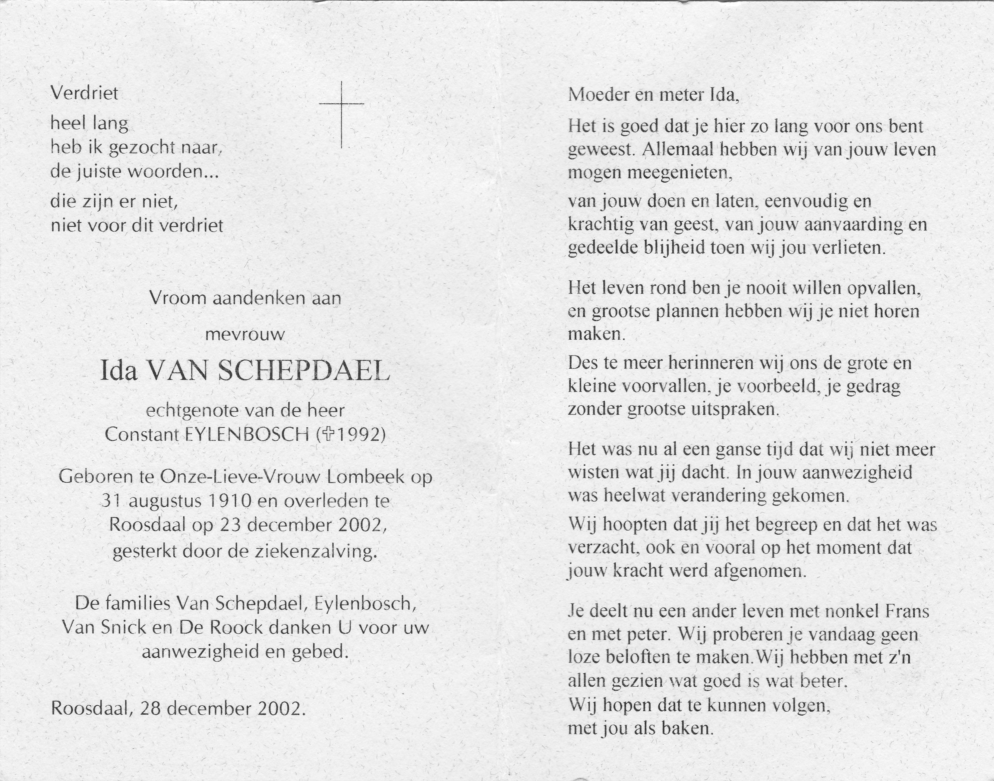 Van Schepdael Ida