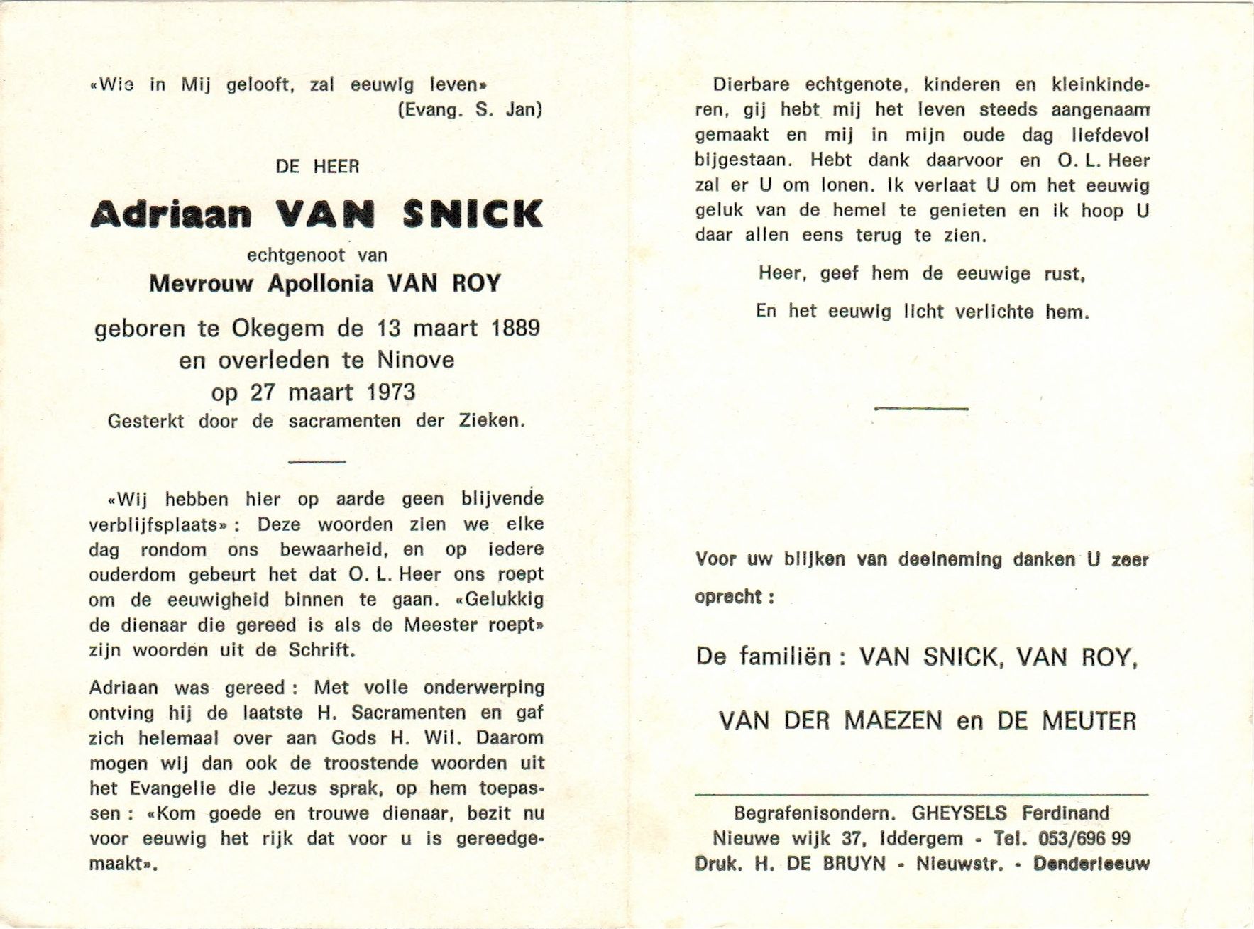 Van Snick Adriaan