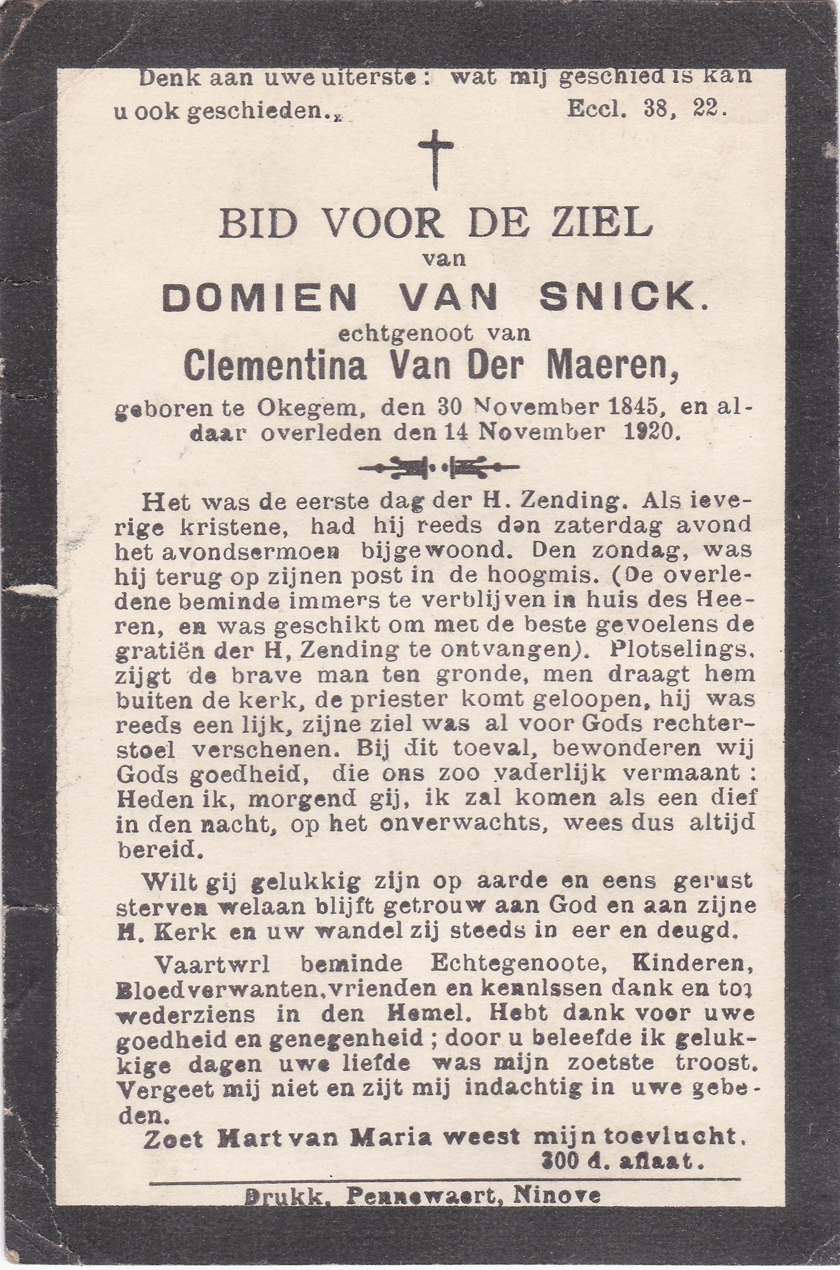 Van Snick Domien