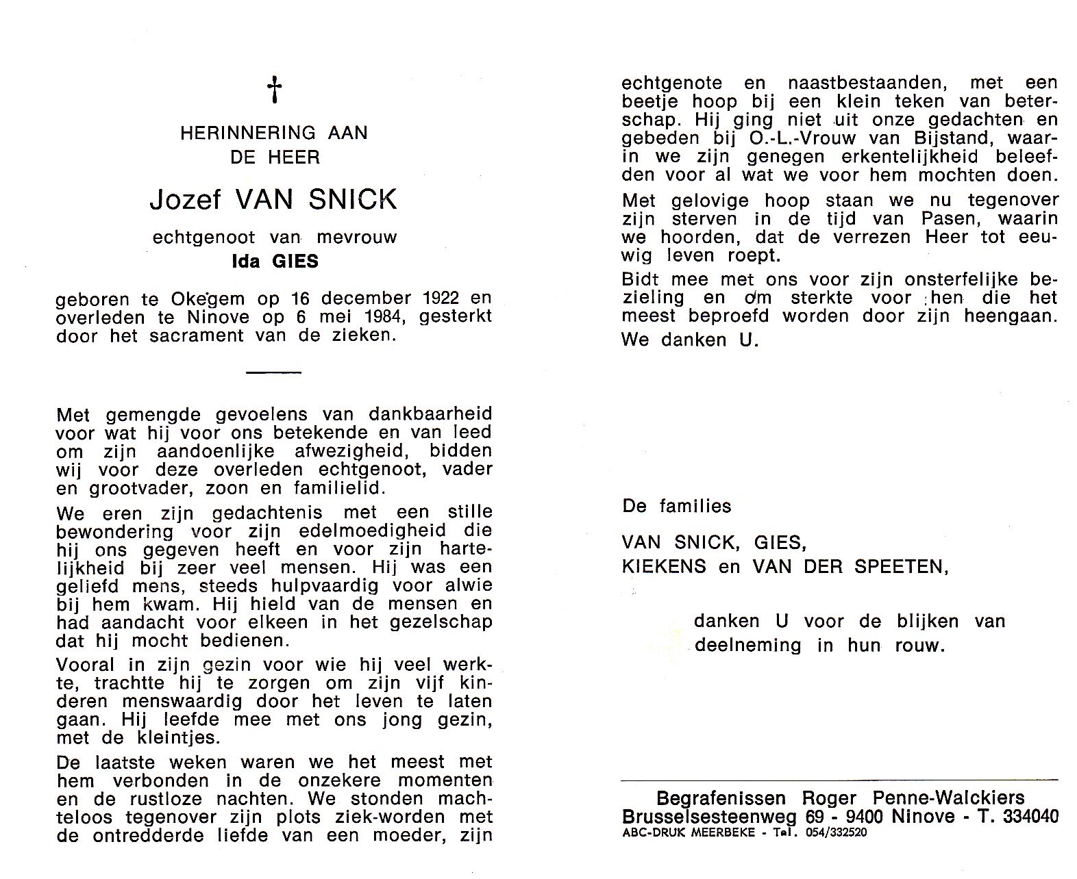 Van Snick Jozef