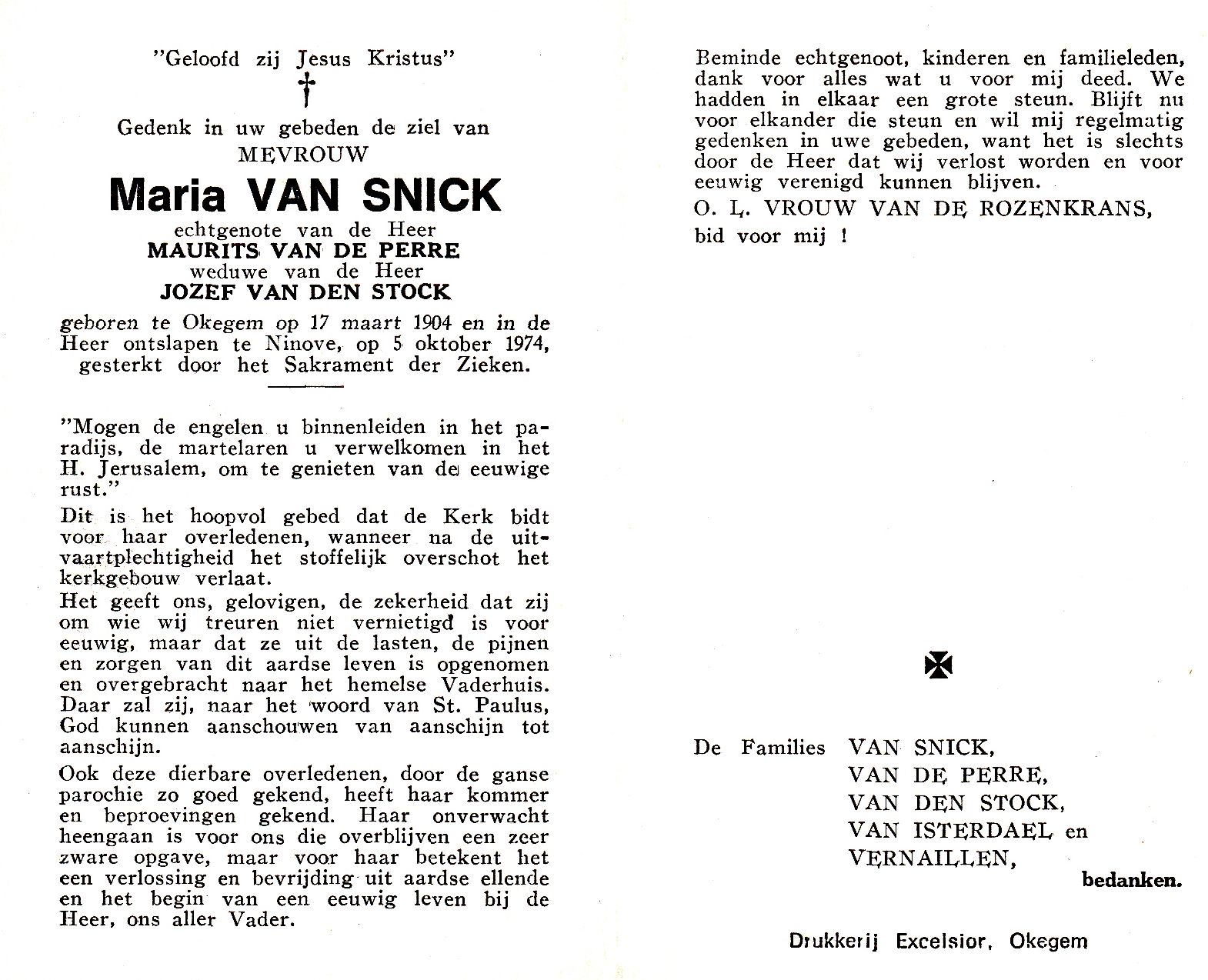 Van Snick Maria