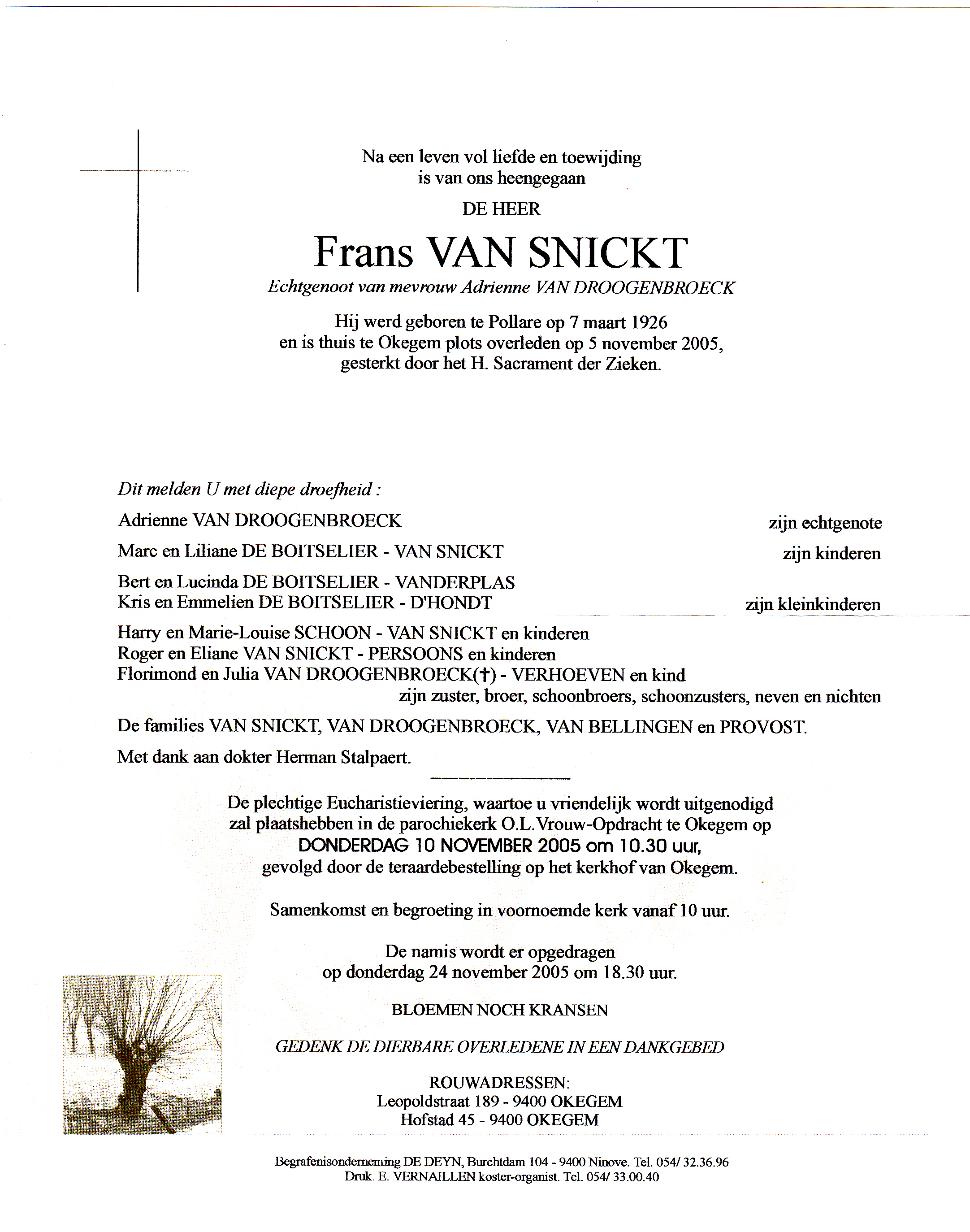 Van Snickt Frans  