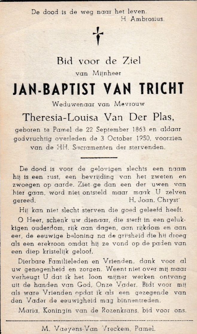 Van Tricht Jan-Baptist