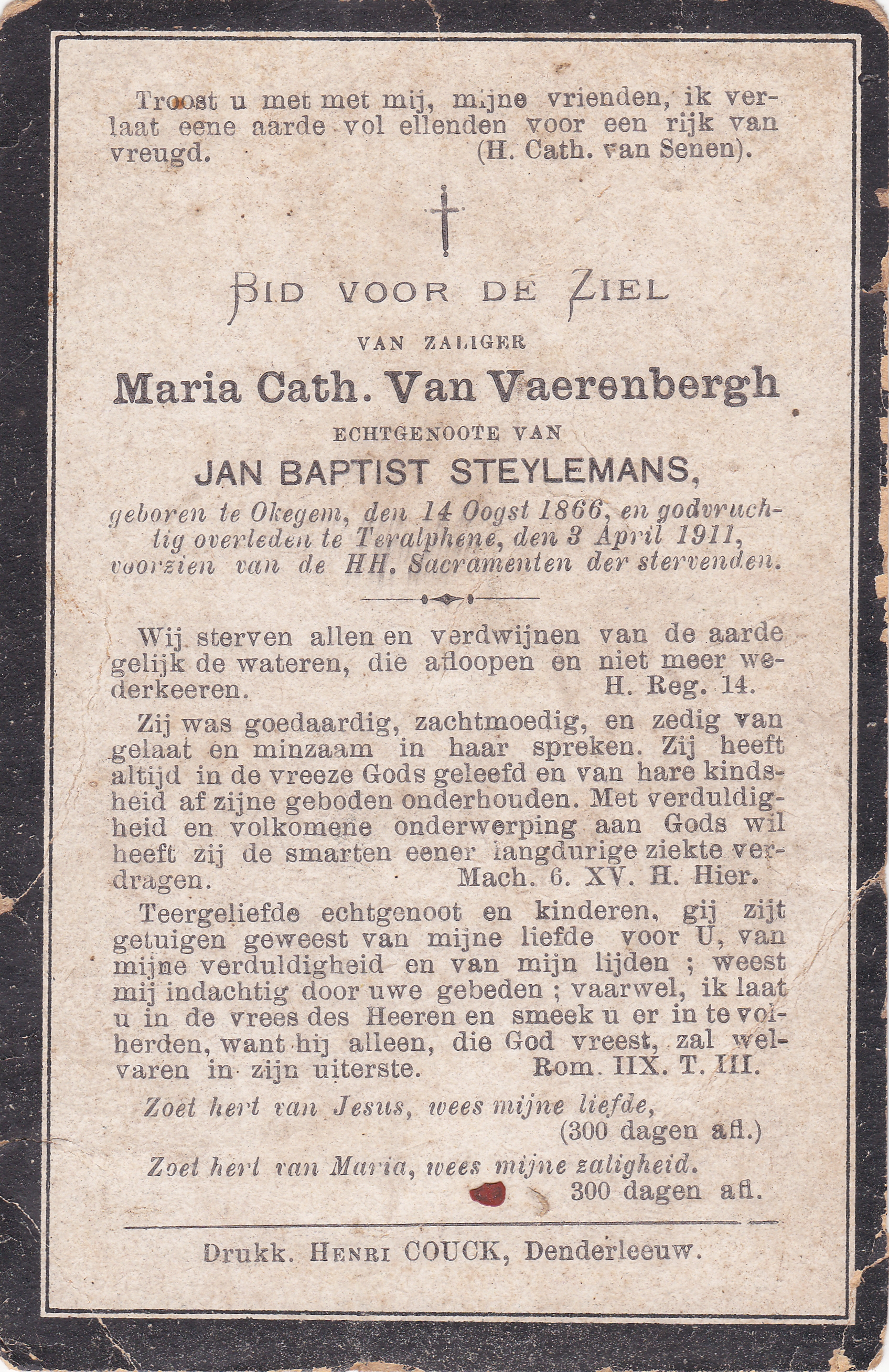 Van Vaerenbergh Maria Catharina